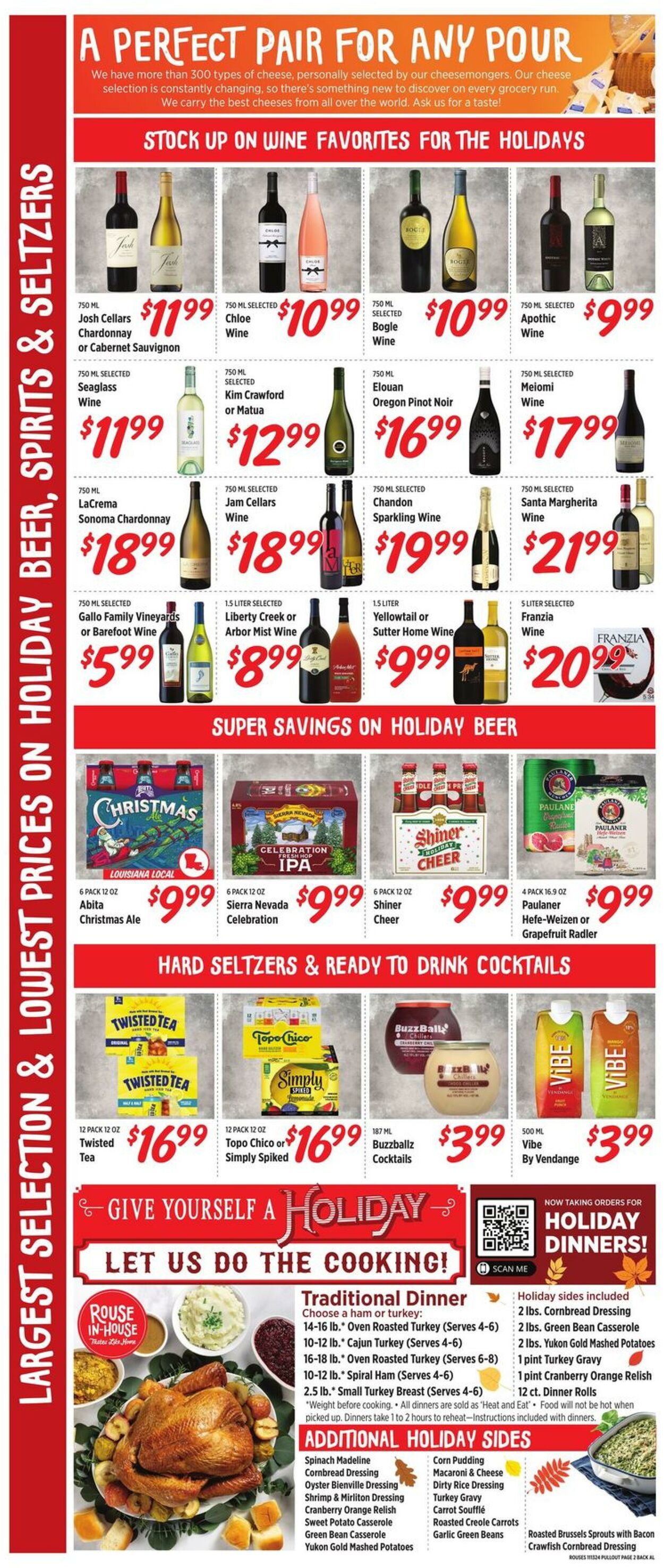 Weekly ad Rouses 11/13/2024 - 11/20/2024