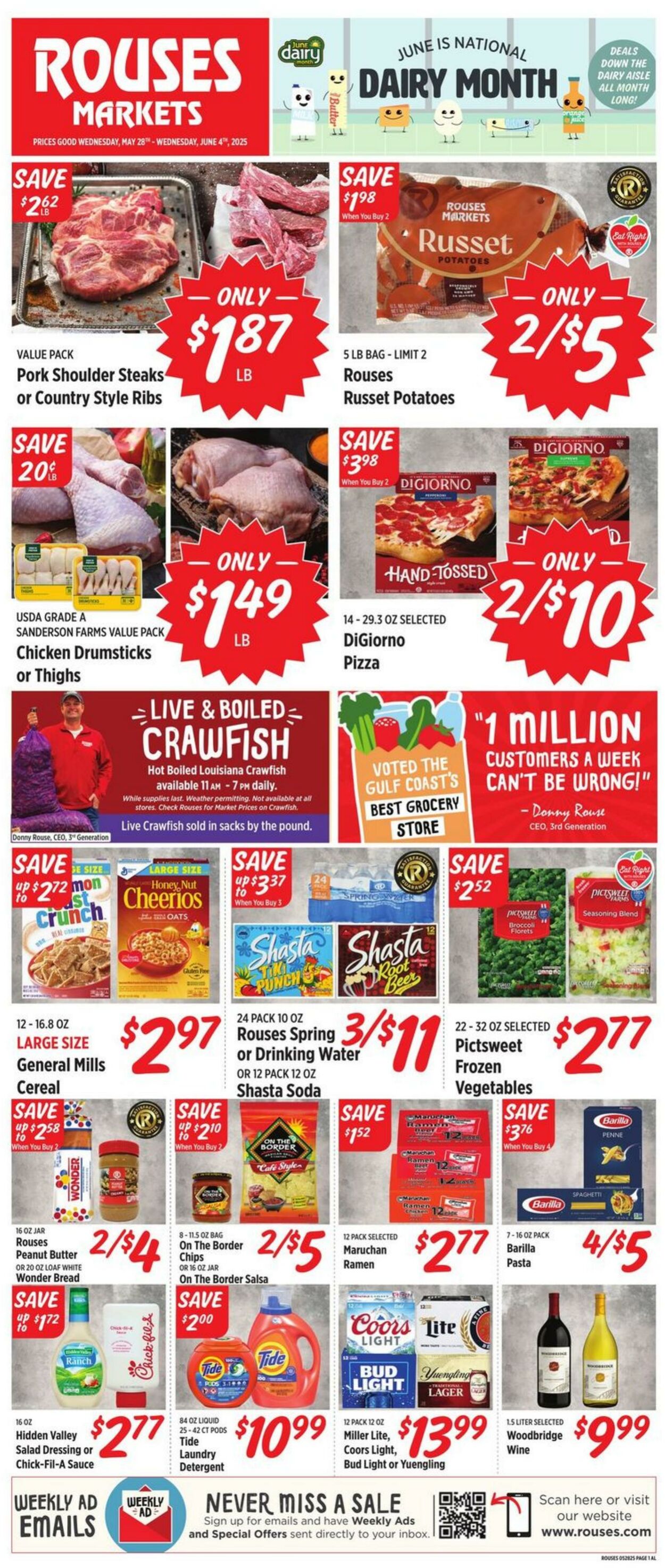 Weekly ad Rouses 05/28/2025 - 06/04/2025