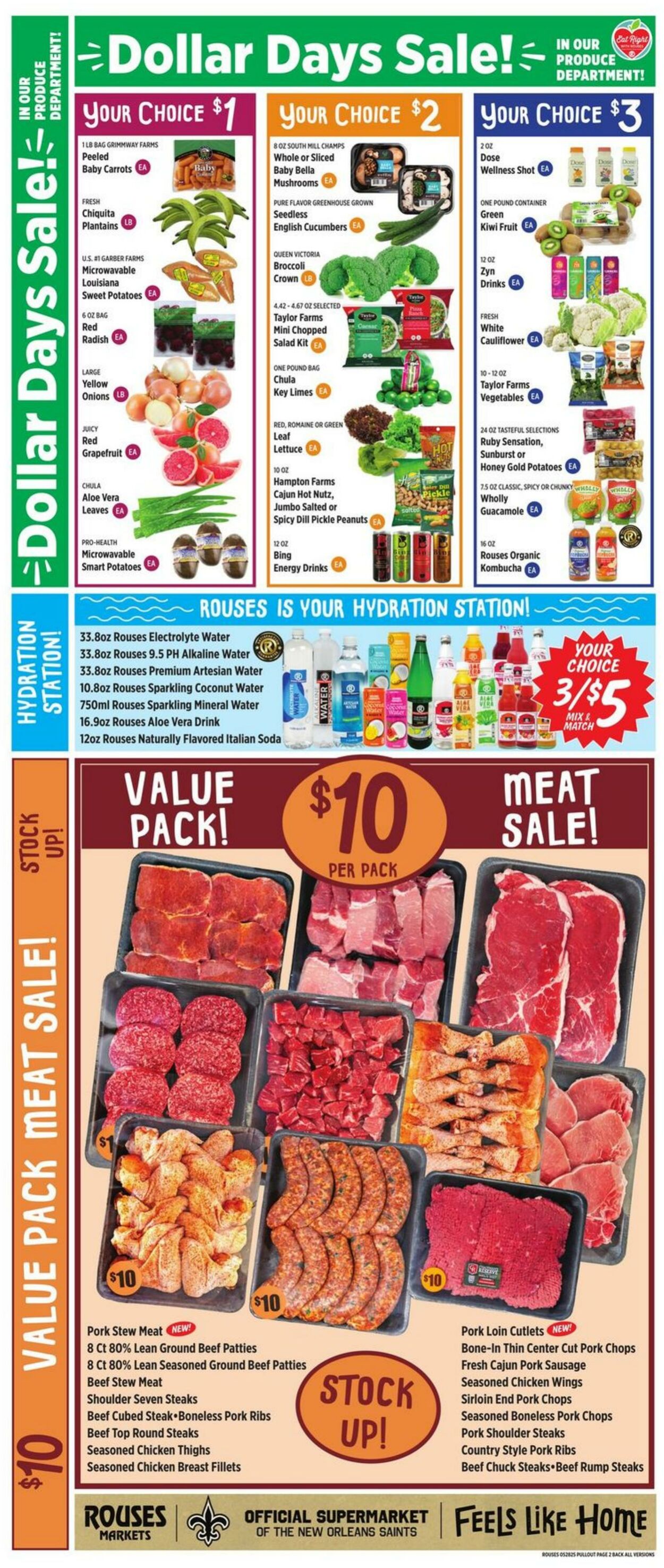 Weekly ad Rouses 05/28/2025 - 06/04/2025