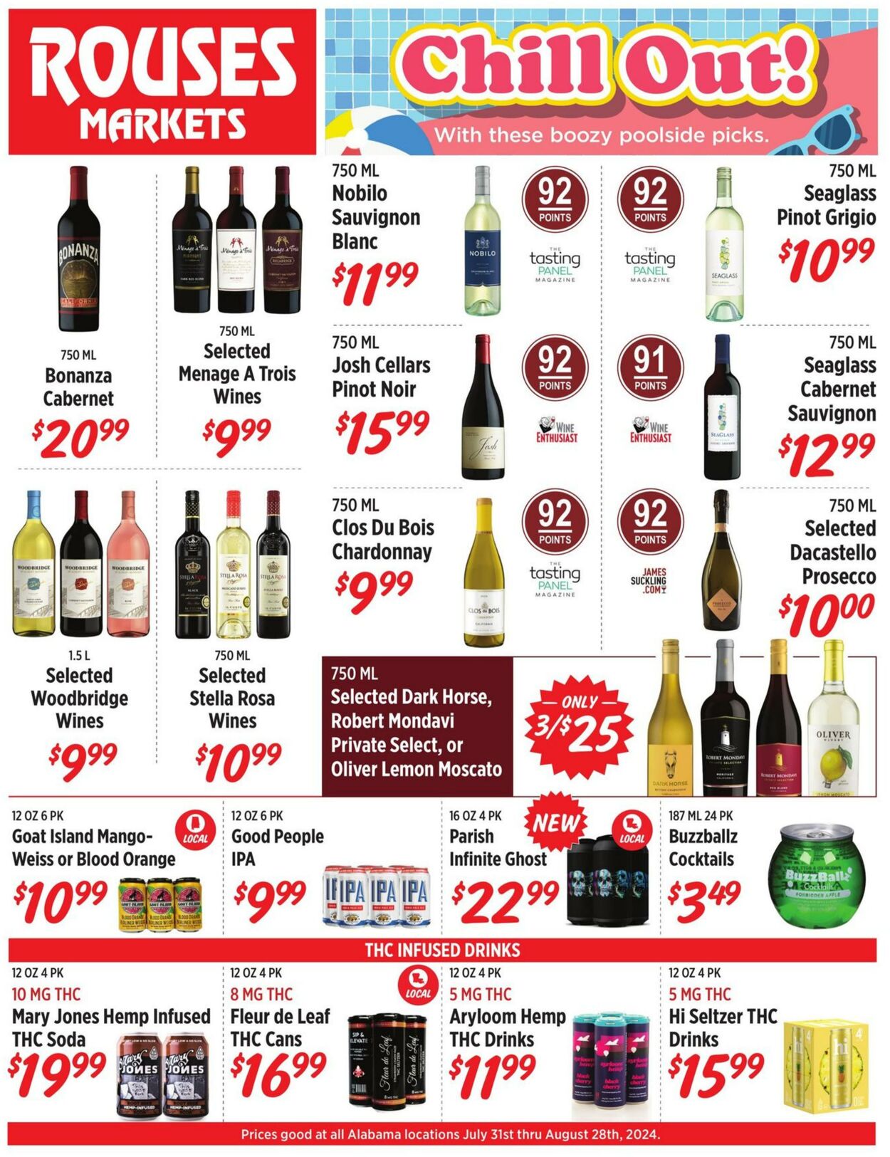 Weekly ad Rouses 07/31/2024 - 08/28/2024