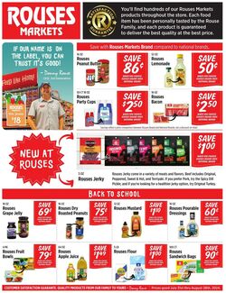 Weekly ad Rouses 07/31/2024 - 08/28/2024