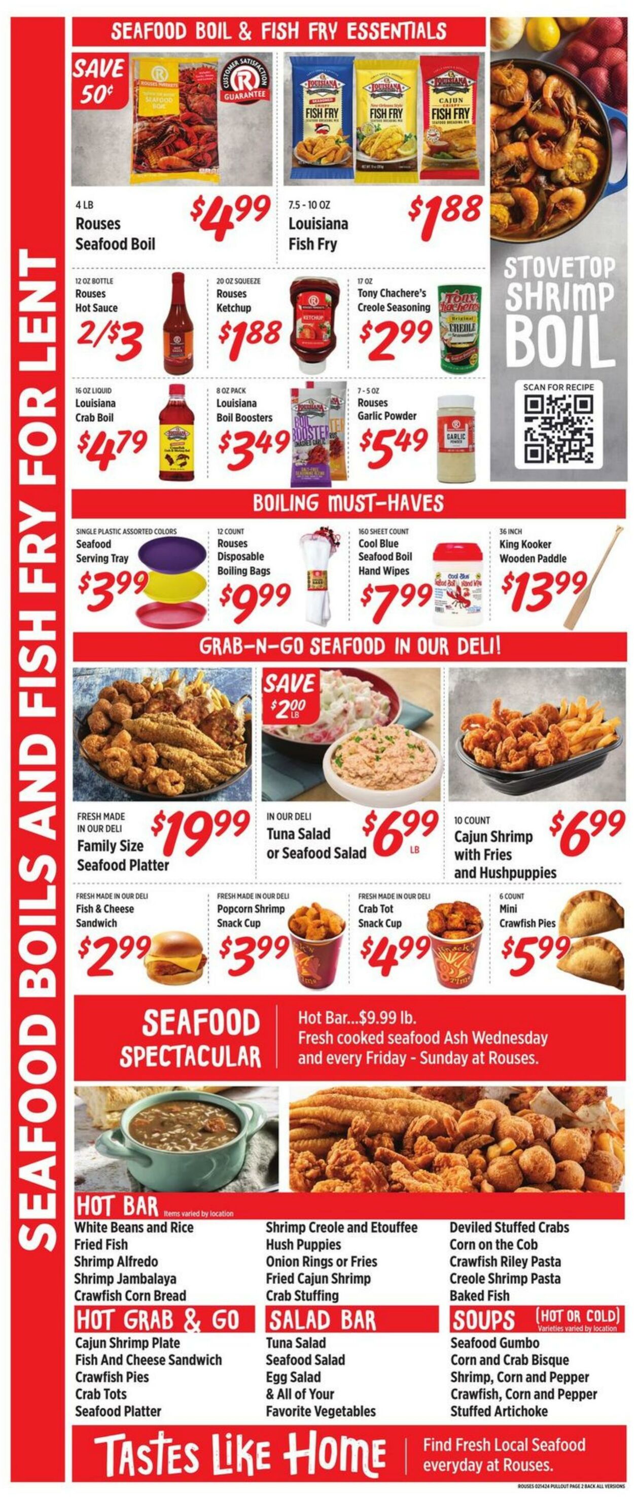 Weekly ad Rouses 02/14/2024 - 02/21/2024