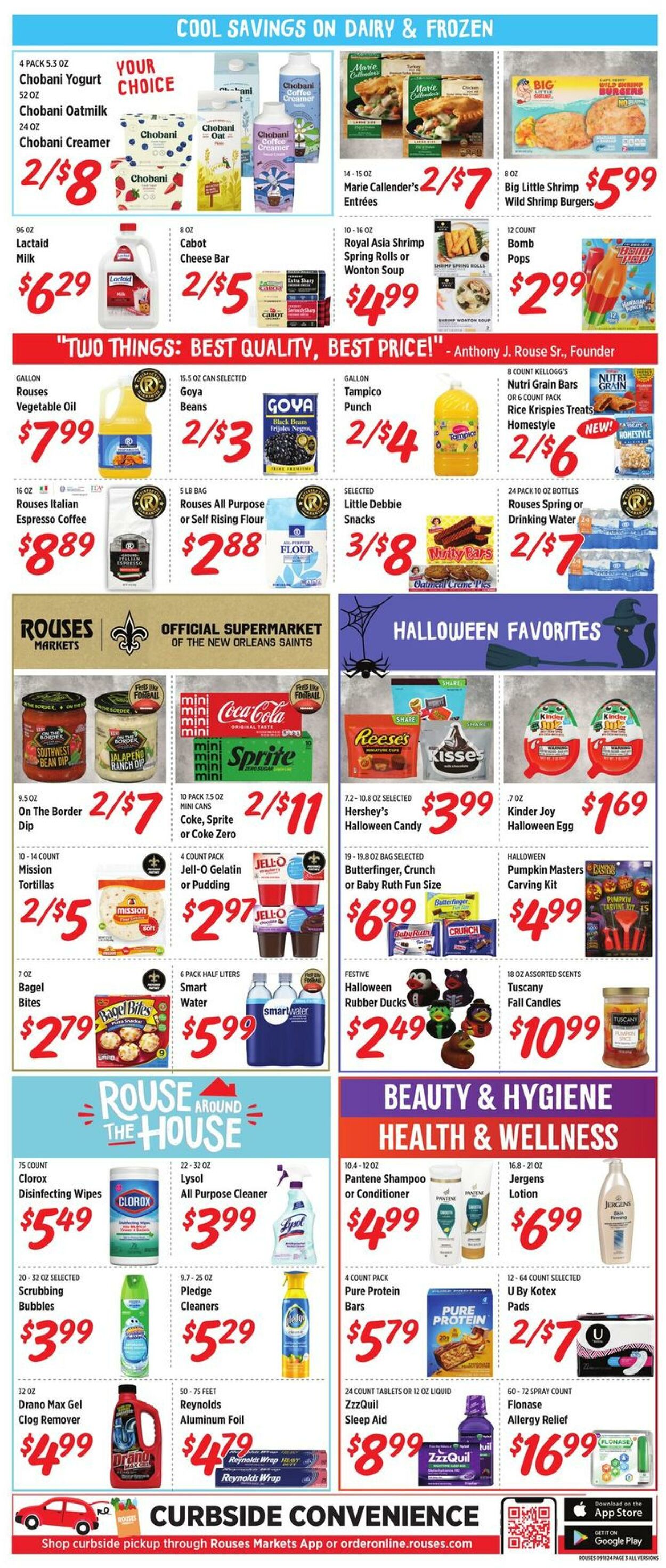 Weekly ad Rouses 09/18/2024 - 09/25/2024