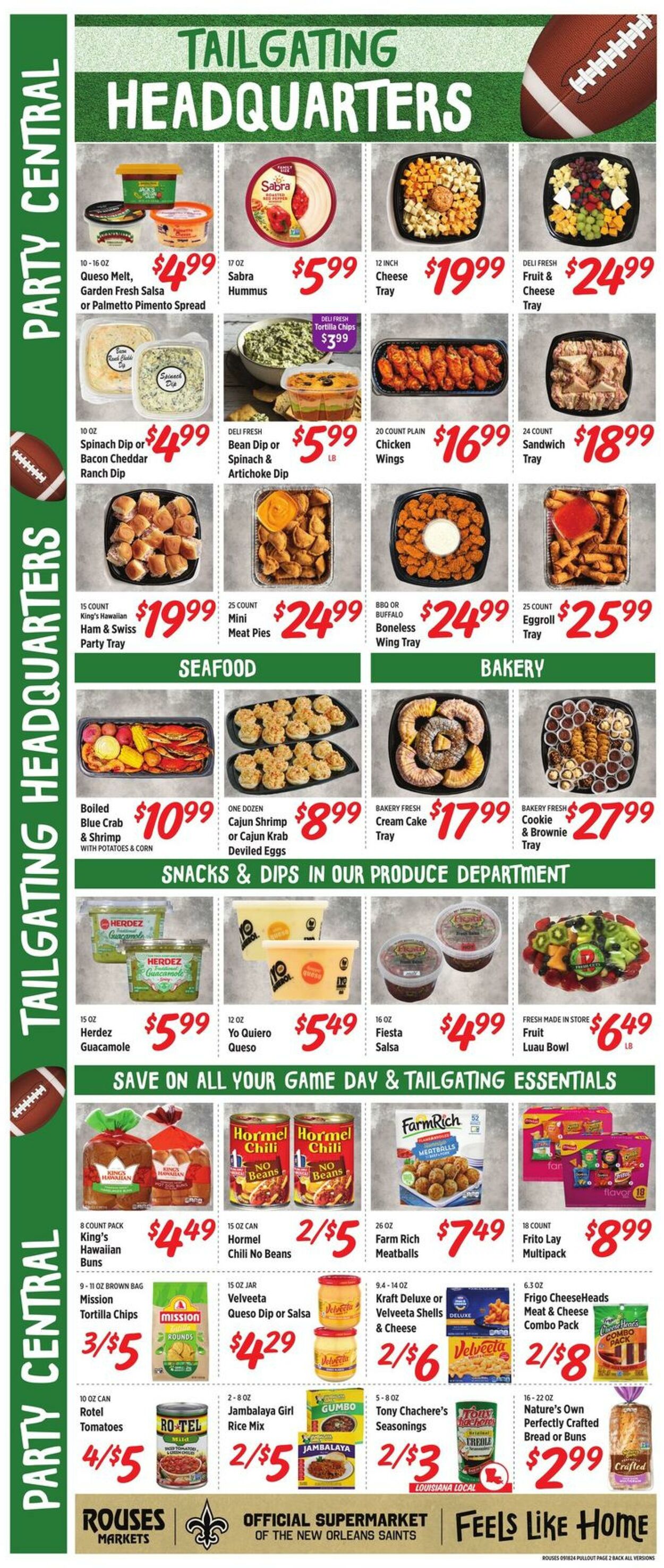 Weekly ad Rouses 09/18/2024 - 09/25/2024