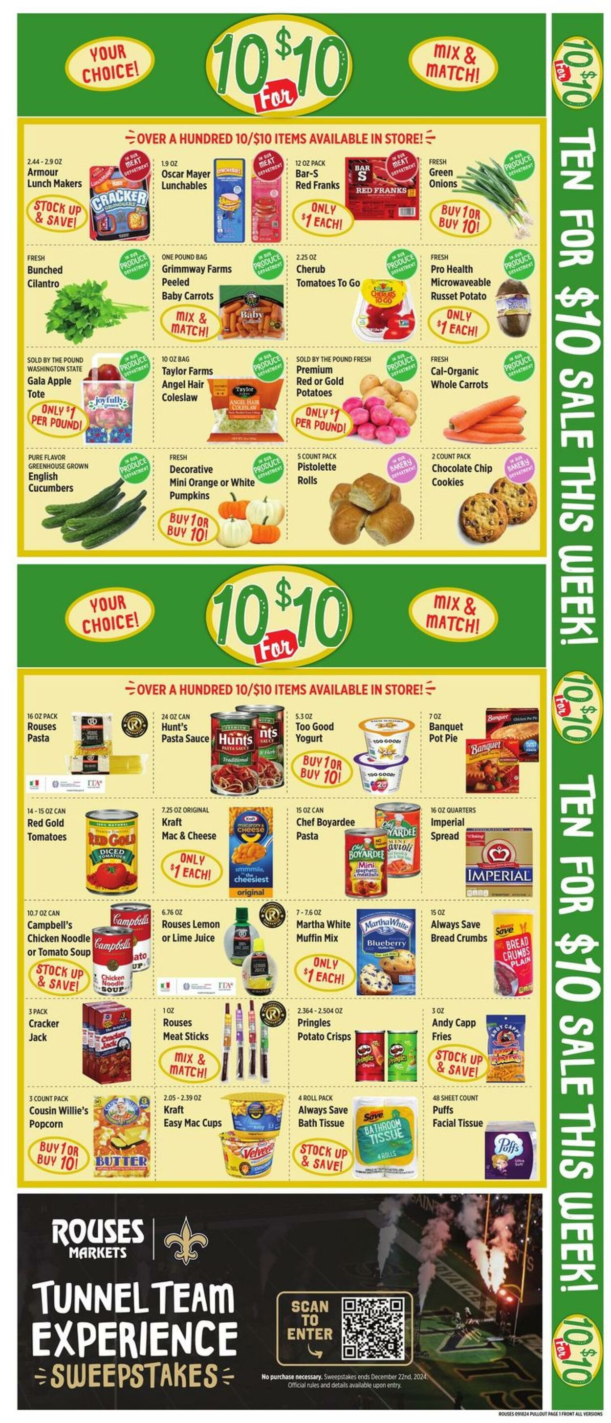 Weekly ad Rouses 09/18/2024 - 09/25/2024