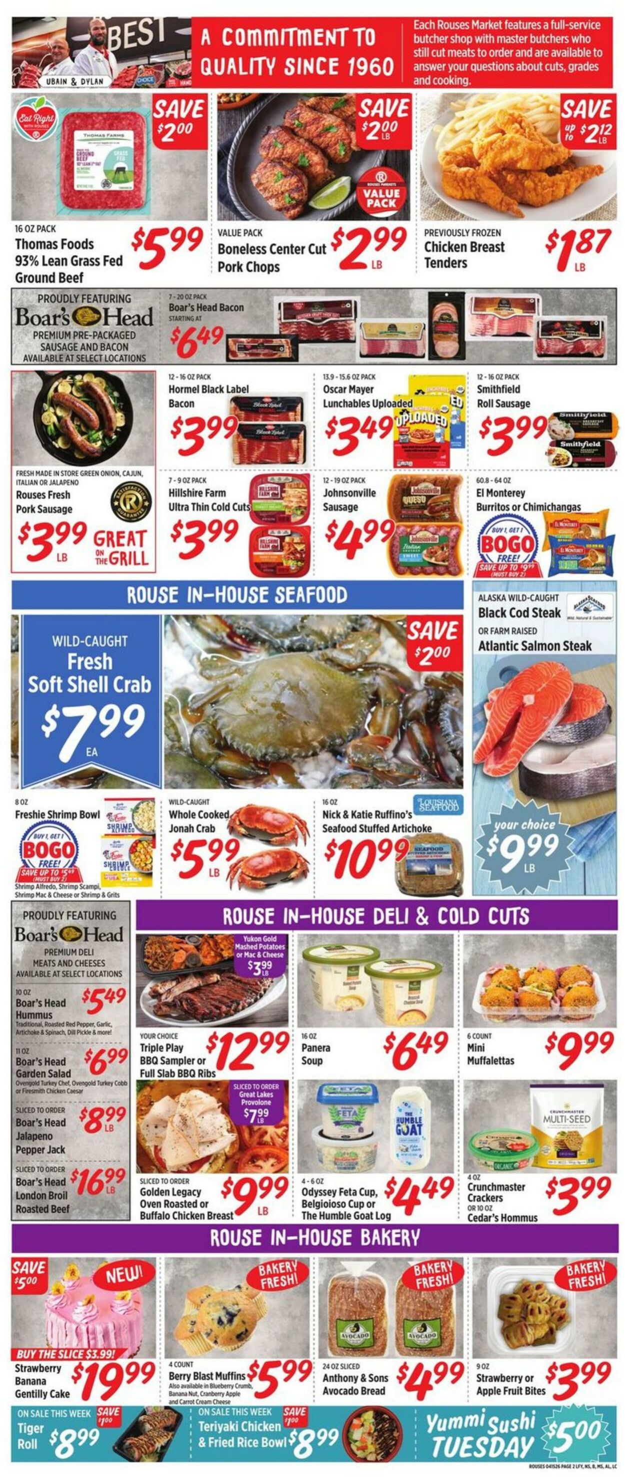 Weekly ad Rouses 04/15/2026 - 04/22/2026