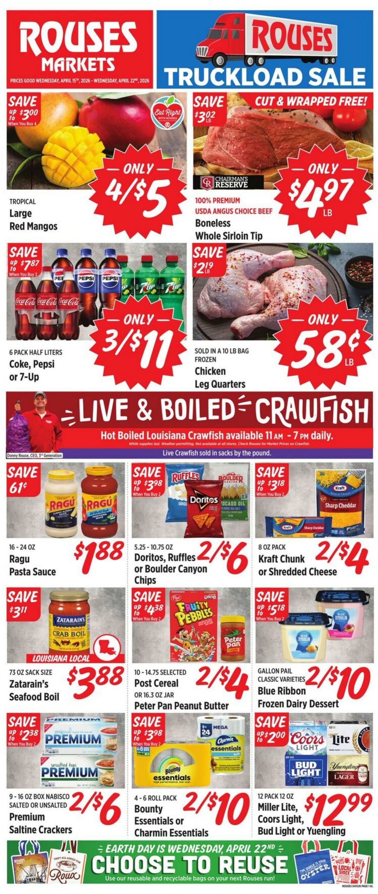 Weekly ad Rouses 04/15/2026 - 04/22/2026