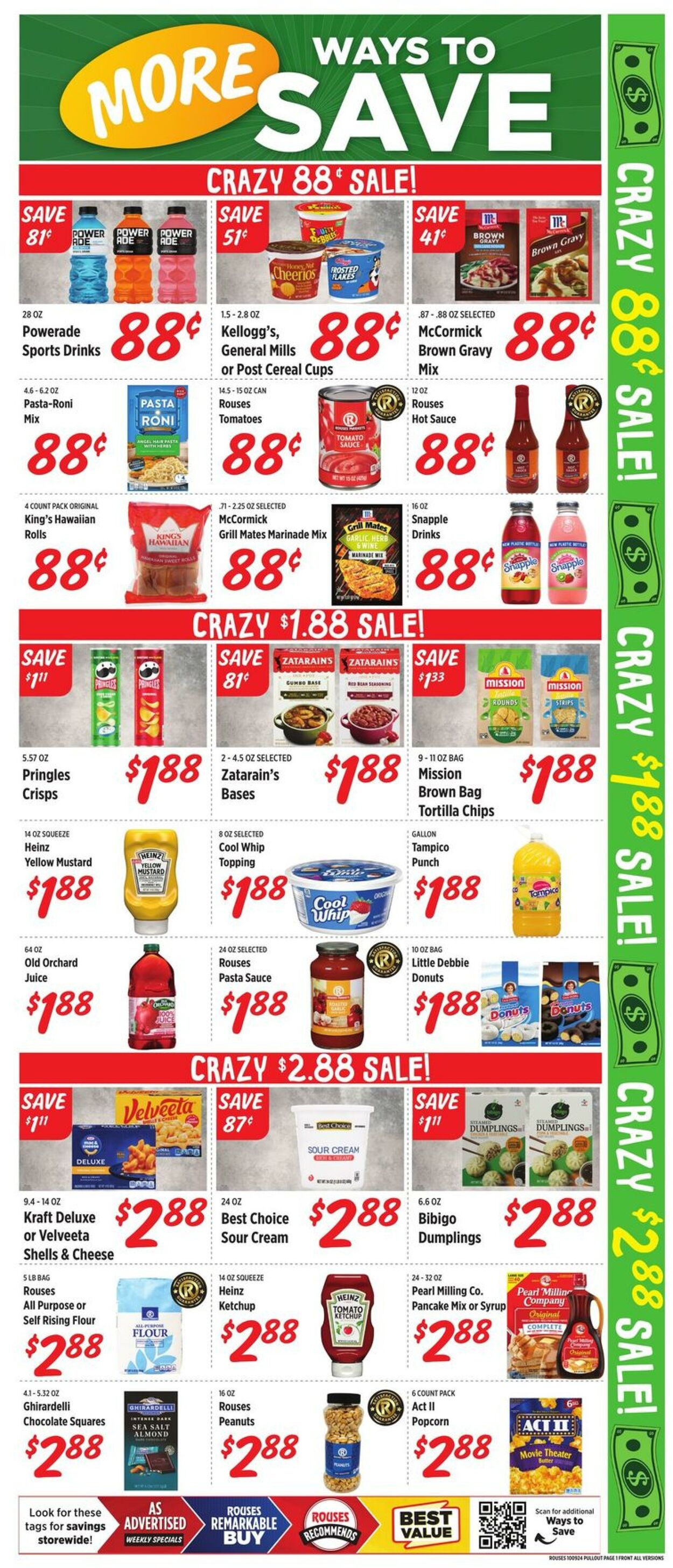 Weekly ad Rouses 10/09/2024 - 10/16/2024