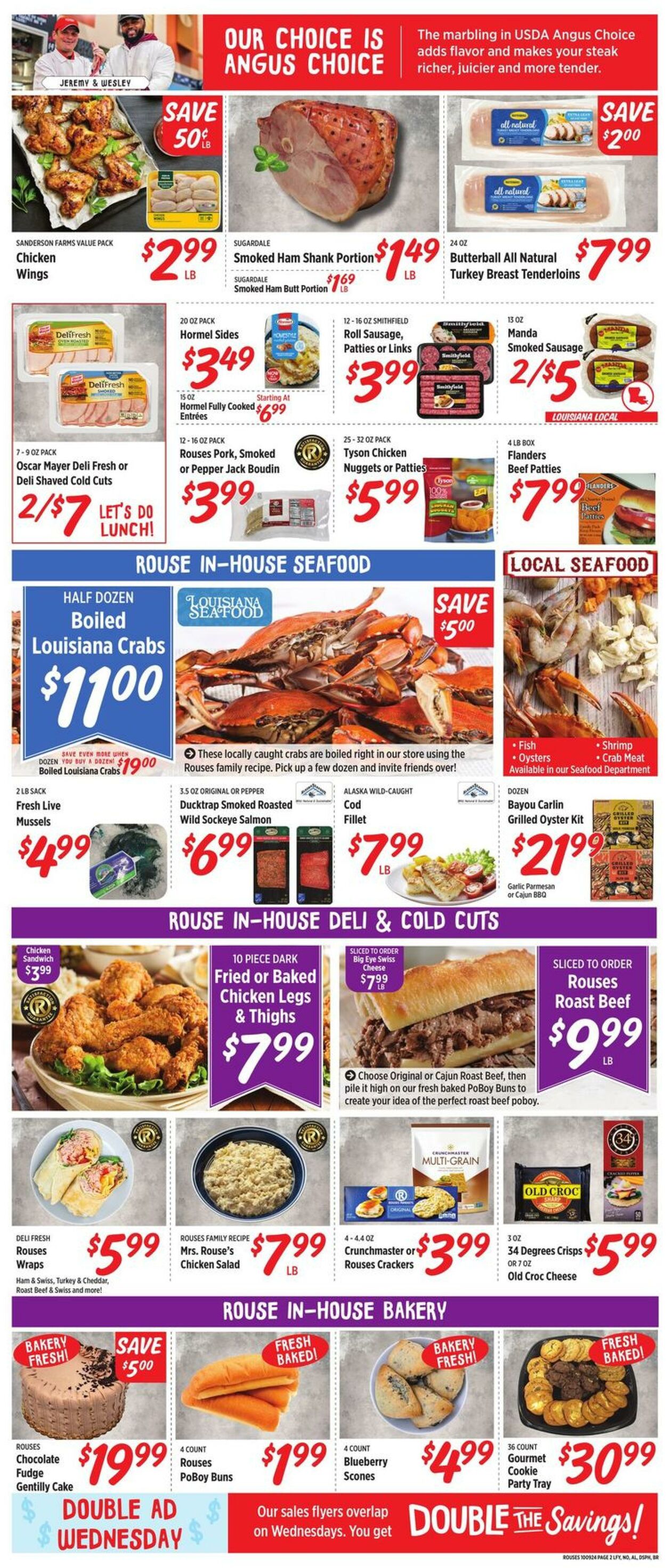 Weekly ad Rouses 10/09/2024 - 10/16/2024