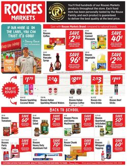 Weekly ad Rouses 09/11/2024 - 09/18/2024