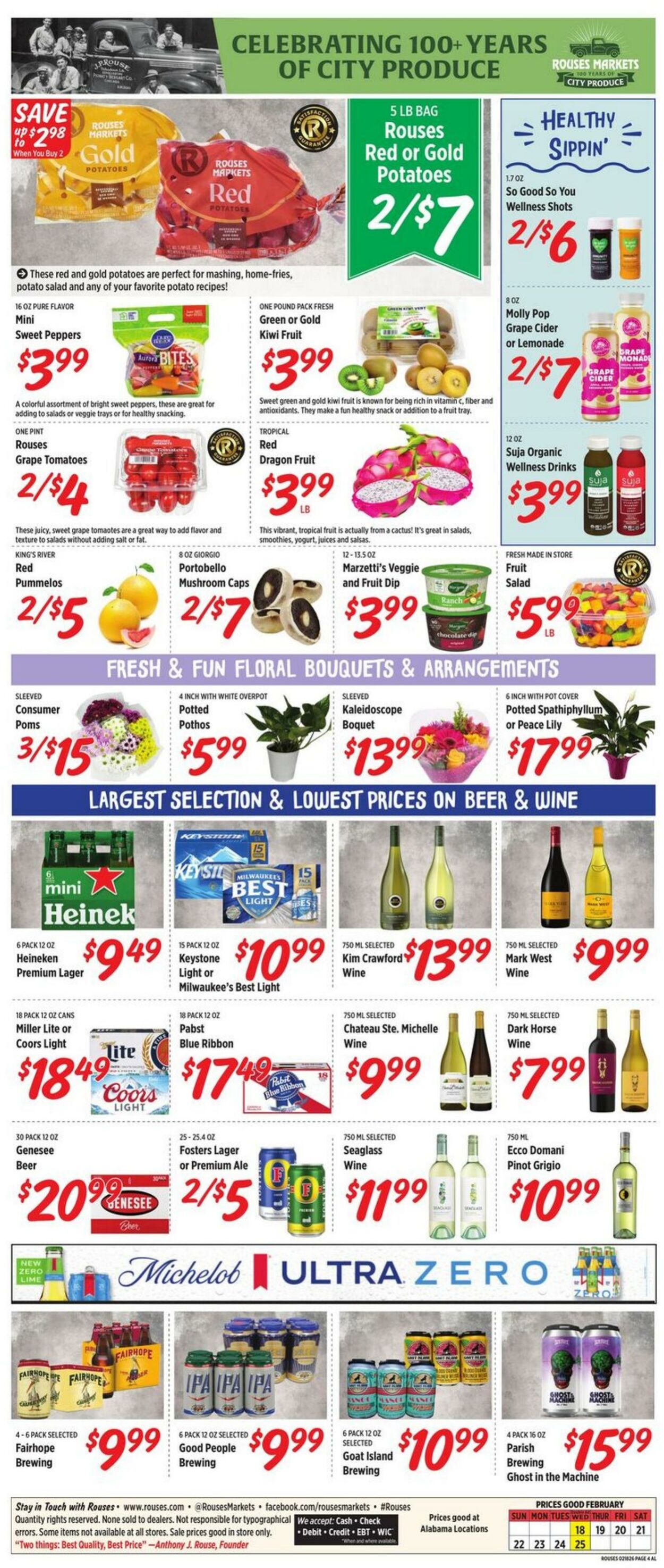 Weekly ad Rouses 02/18/2026 - 02/25/2026