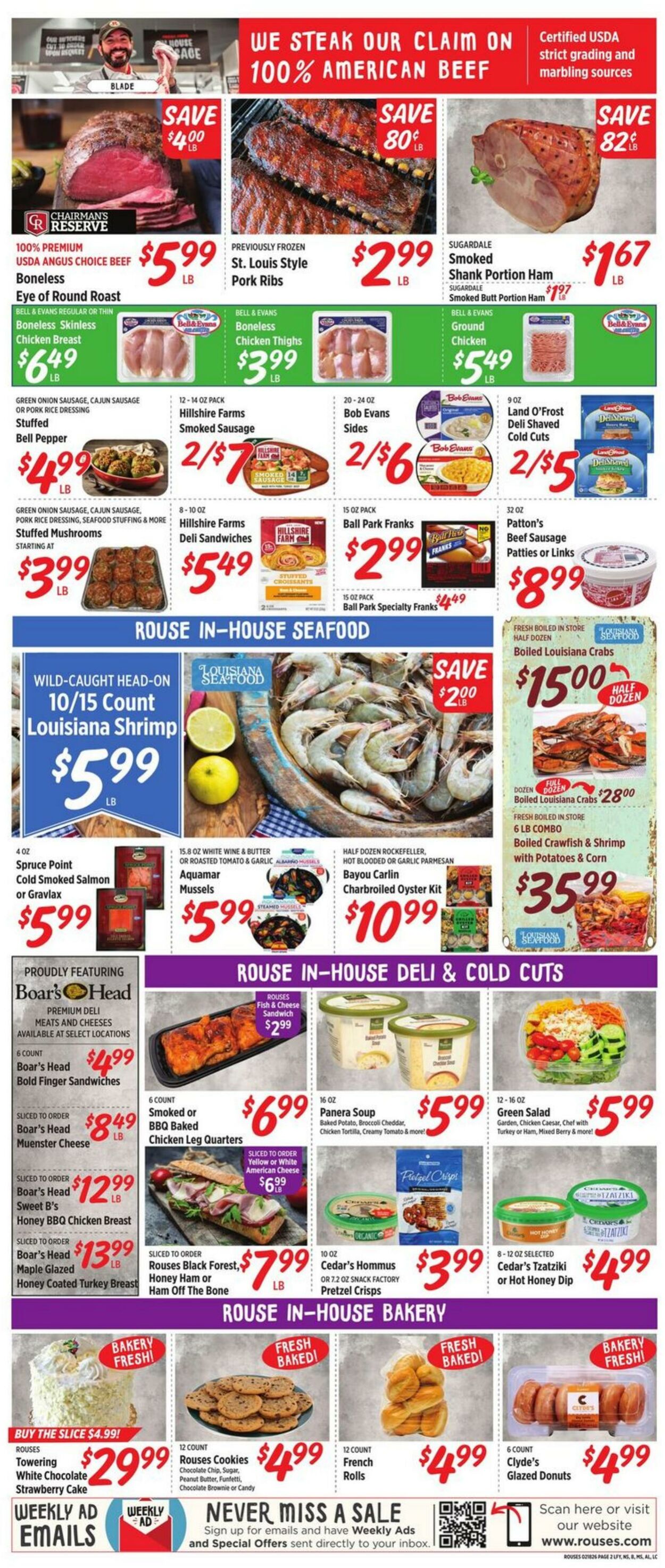 Weekly ad Rouses 02/18/2026 - 02/25/2026