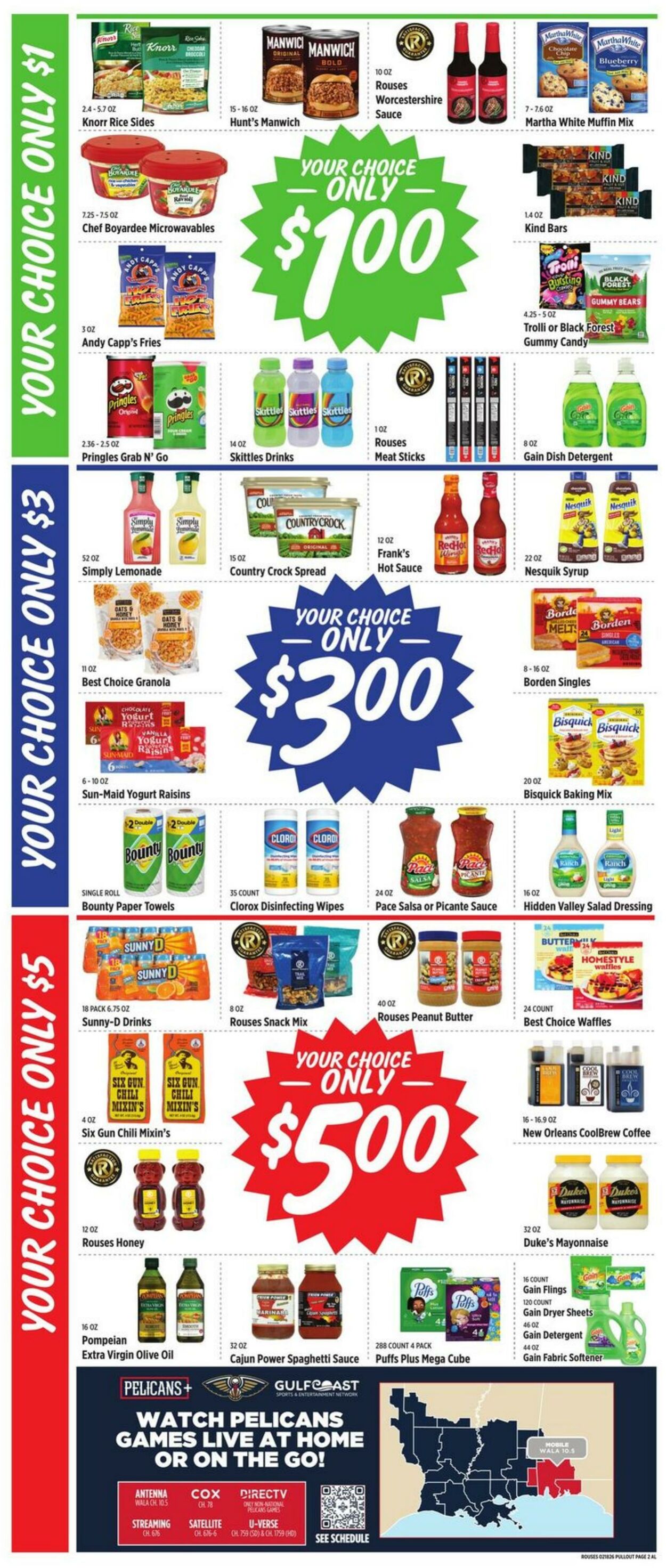 Weekly ad Rouses 02/18/2026 - 02/25/2026