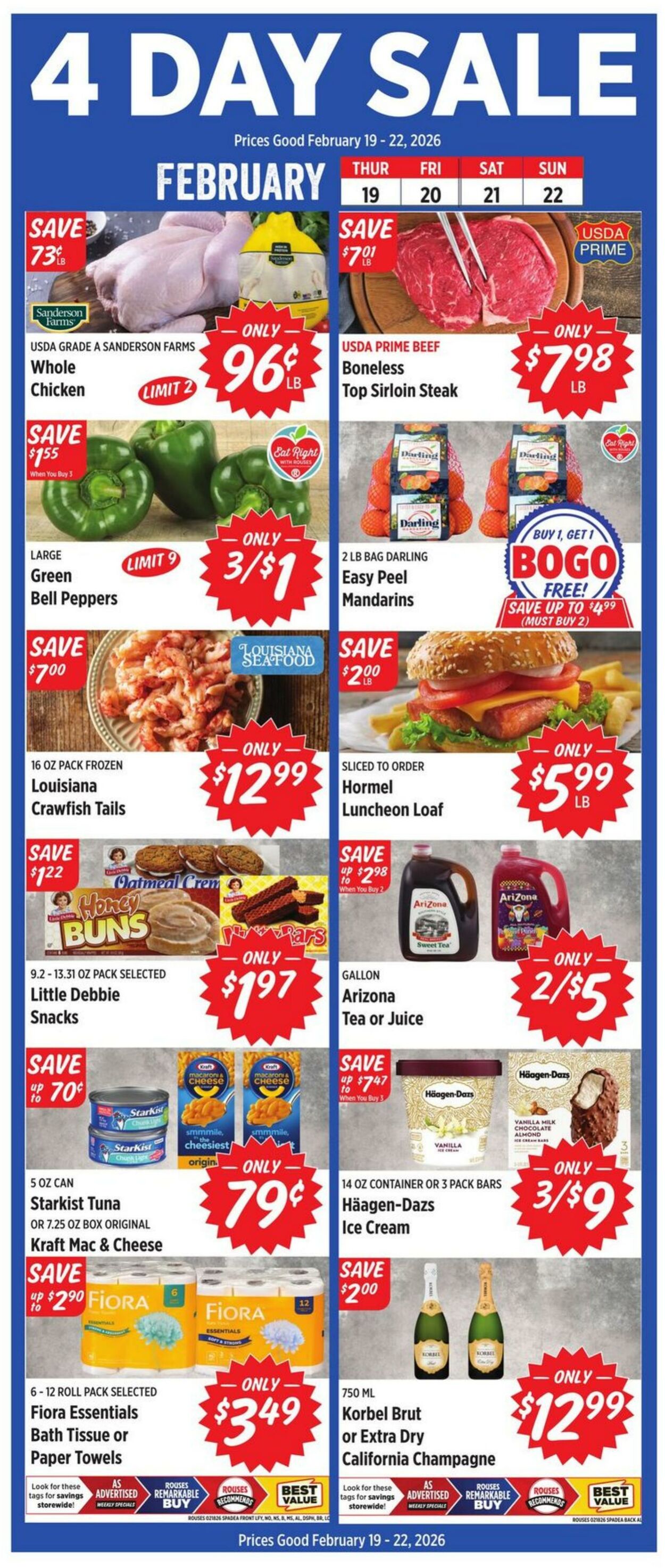 Weekly ad Rouses 02/18/2026 - 02/25/2026