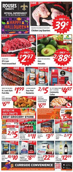 Weekly ad Rouses 10/25/2023 - 11/01/2023