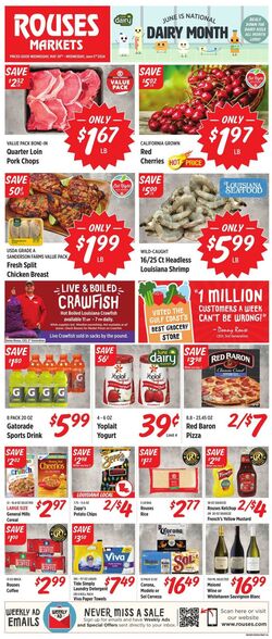 Weekly ad Rouses 06/05/2024 - 06/12/2024