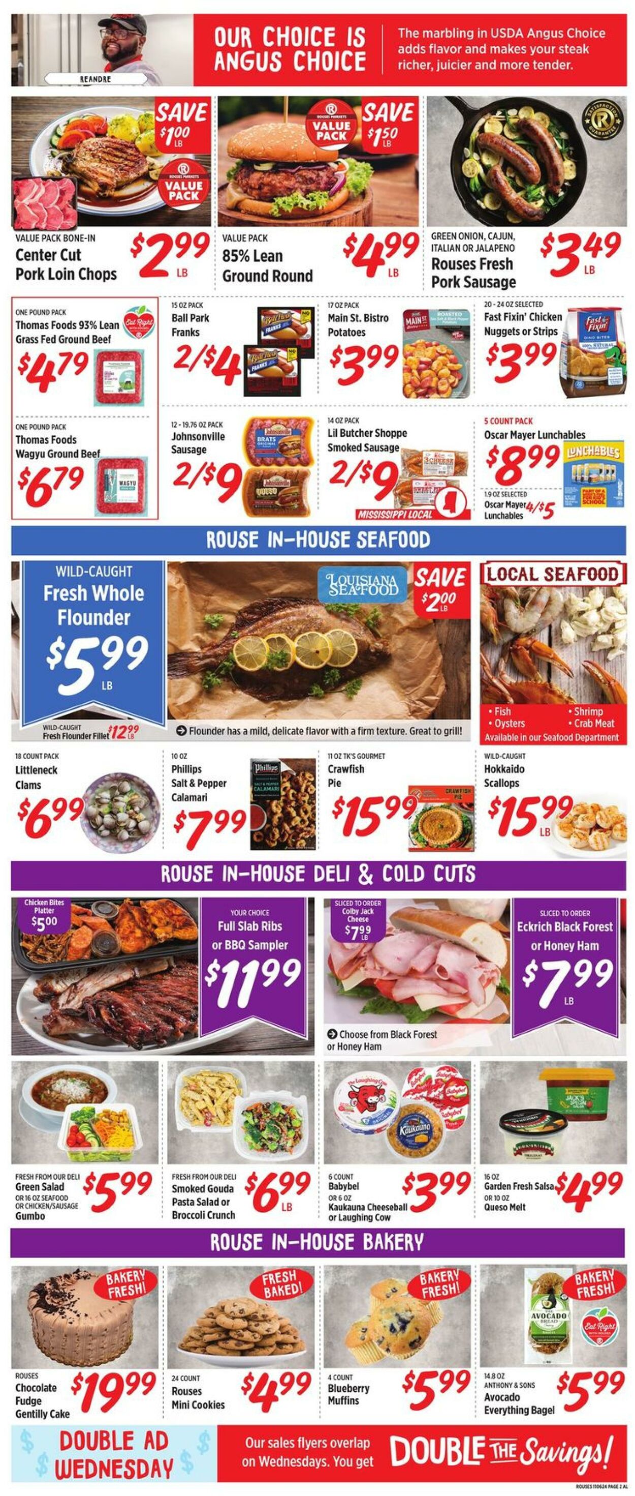 Weekly ad Rouses 11/06/2024 - 11/13/2024