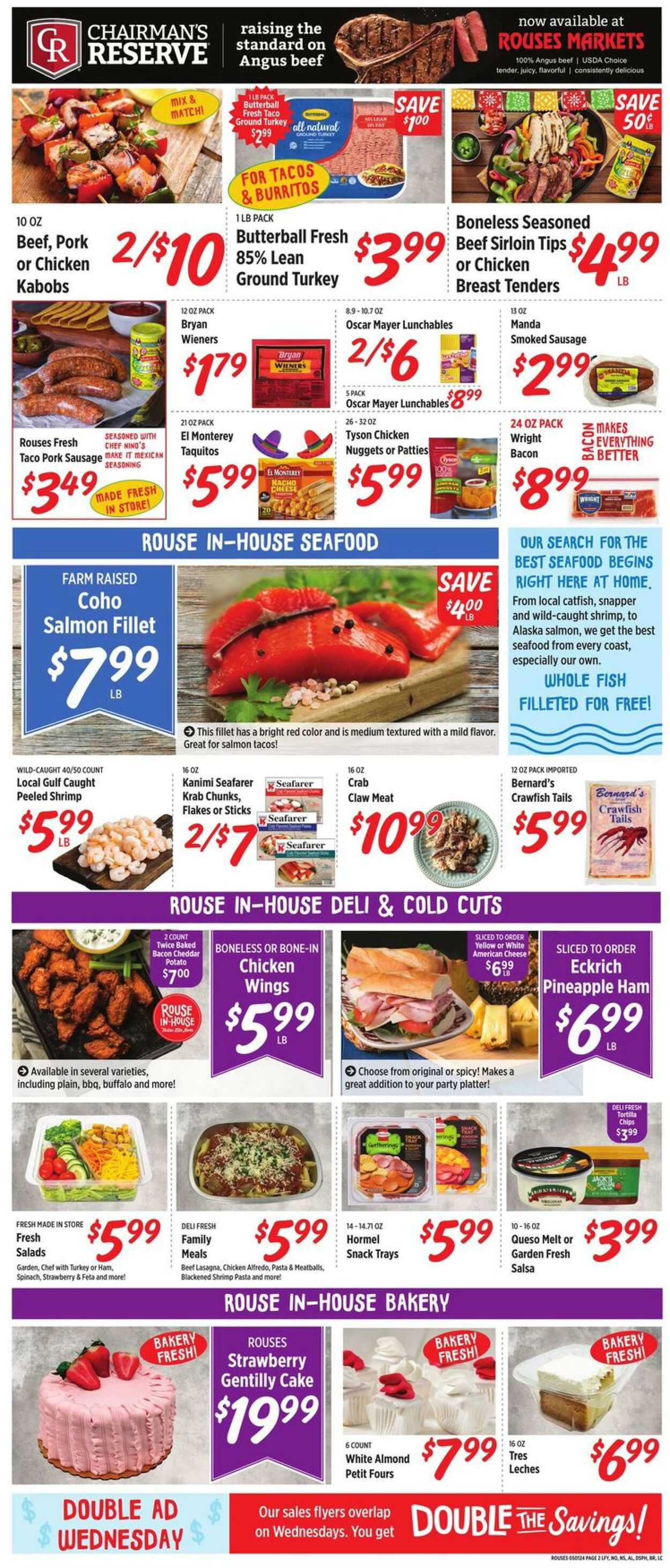 Weekly ad Rouses 05/01/2024 - 05/08/2024