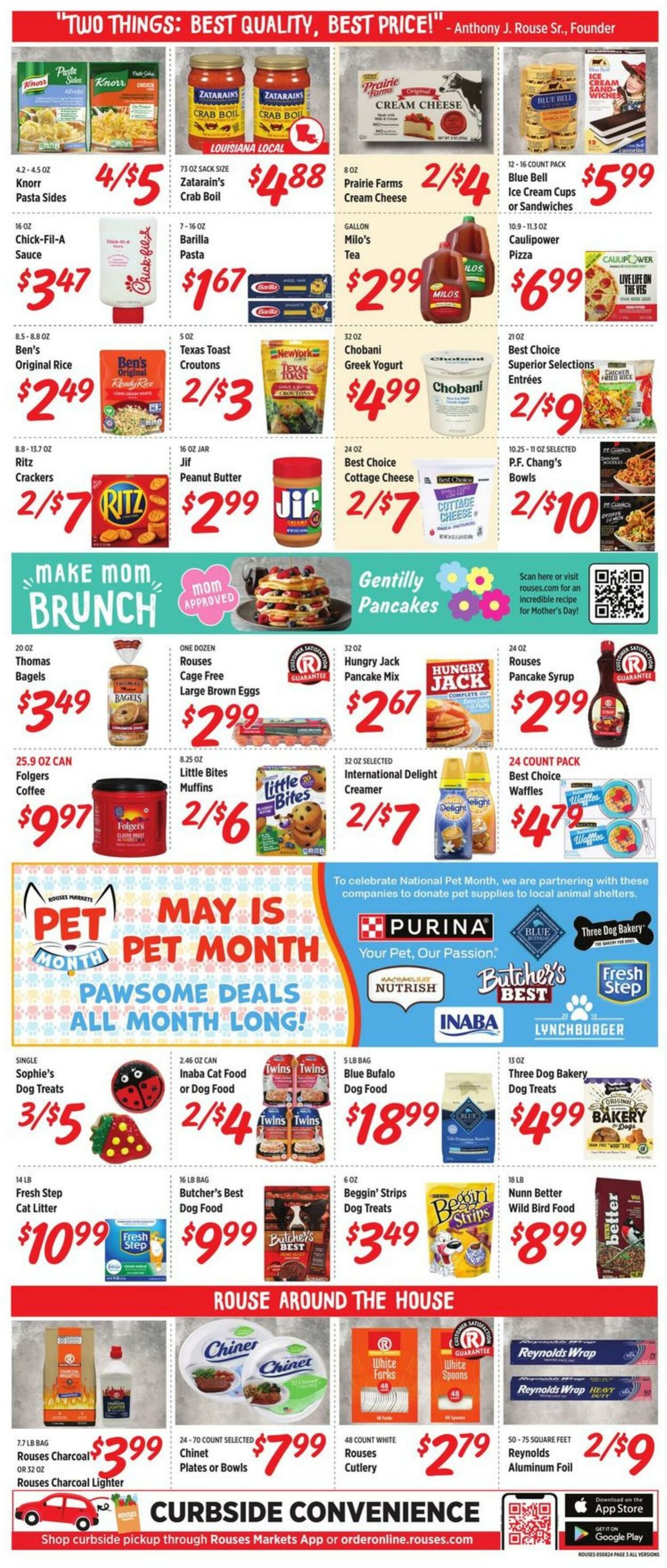 Weekly ad Rouses 05/08/2024 - 05/15/2024
