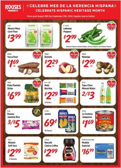 Weekly ad Rouses 10/02/2024 - 10/09/2024