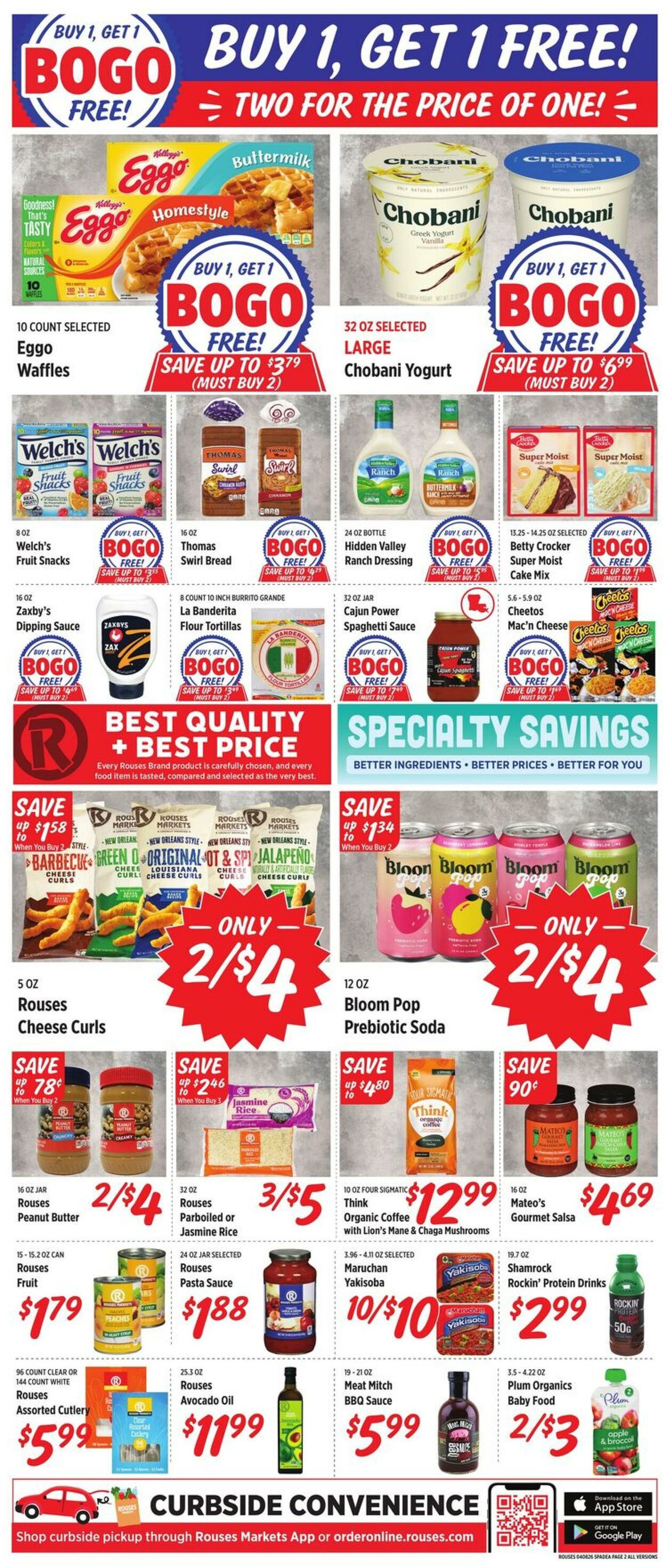 Weekly ad Rouses 04/08/2026 - 04/15/2026