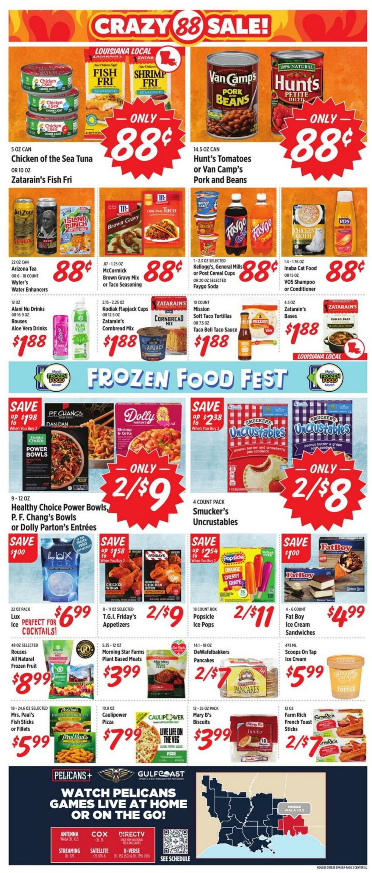 Weekly ad Rouses 03/18/2026 - 03/25/2026