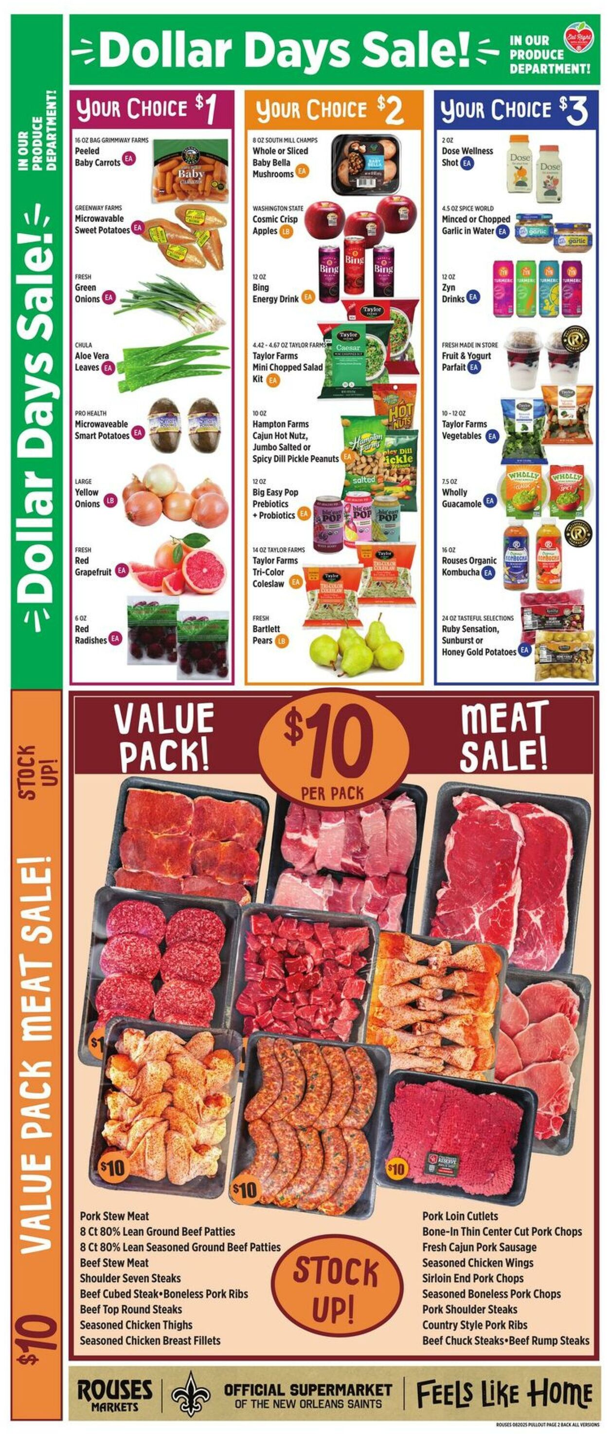 Weekly ad Rouses 08/20/2025 - 08/27/2025