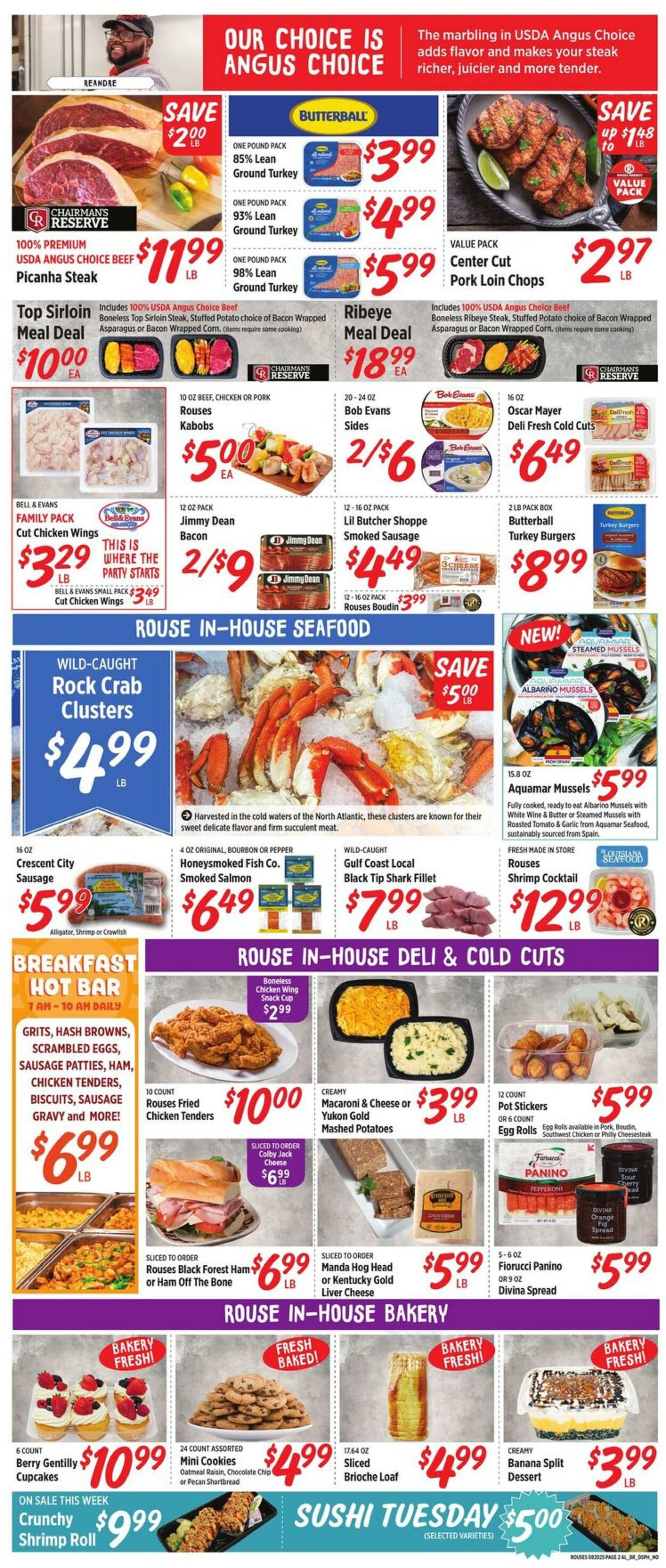 Weekly ad Rouses 08/20/2025 - 08/27/2025