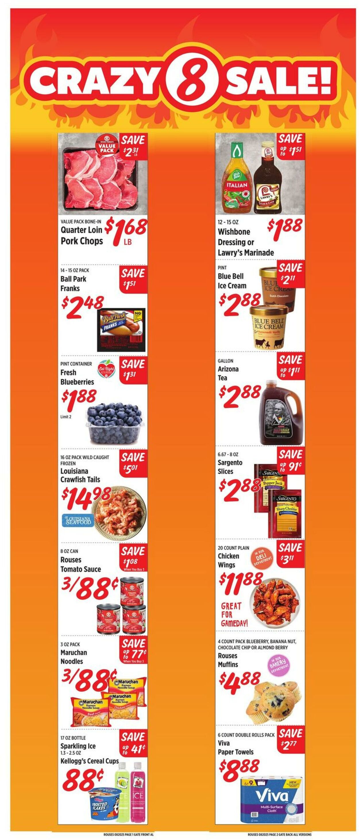 Weekly ad Rouses 08/20/2025 - 08/27/2025