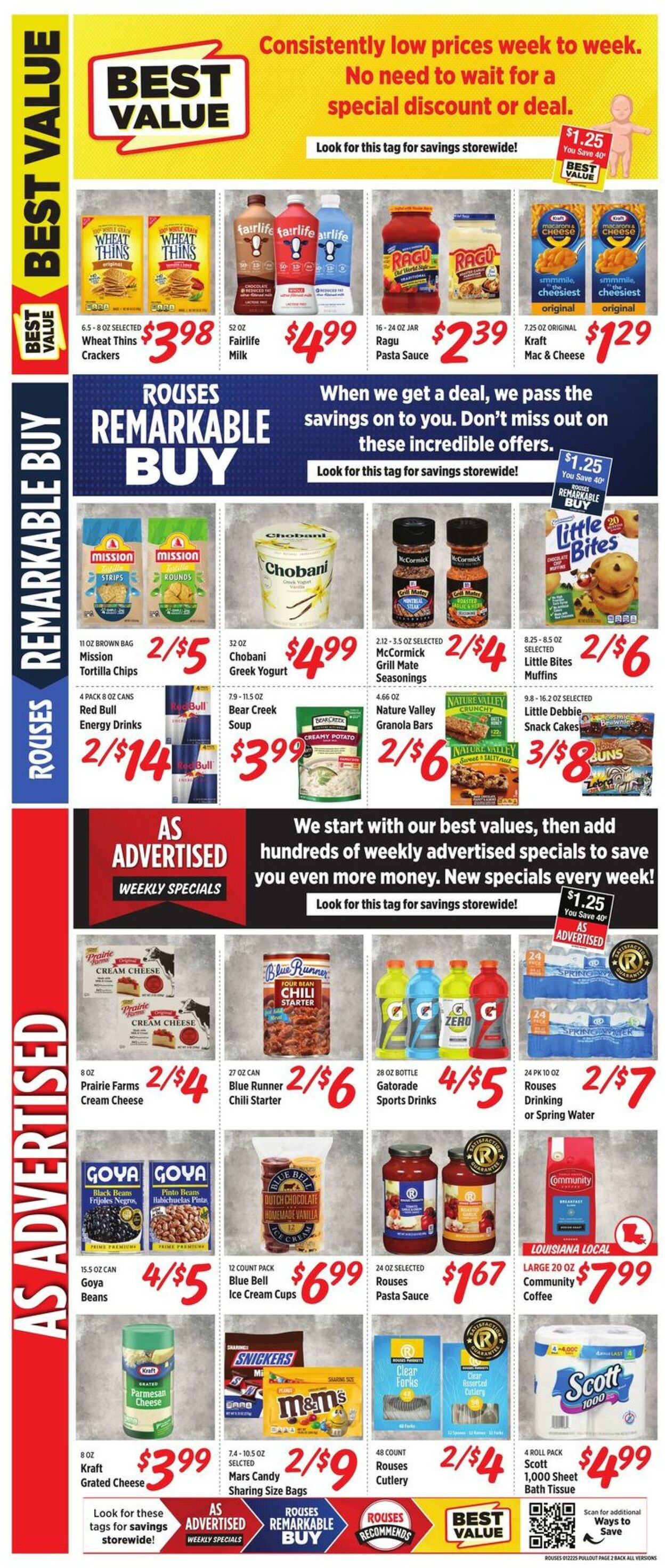 Weekly ad Rouses 01/22/2025 - 01/29/2025