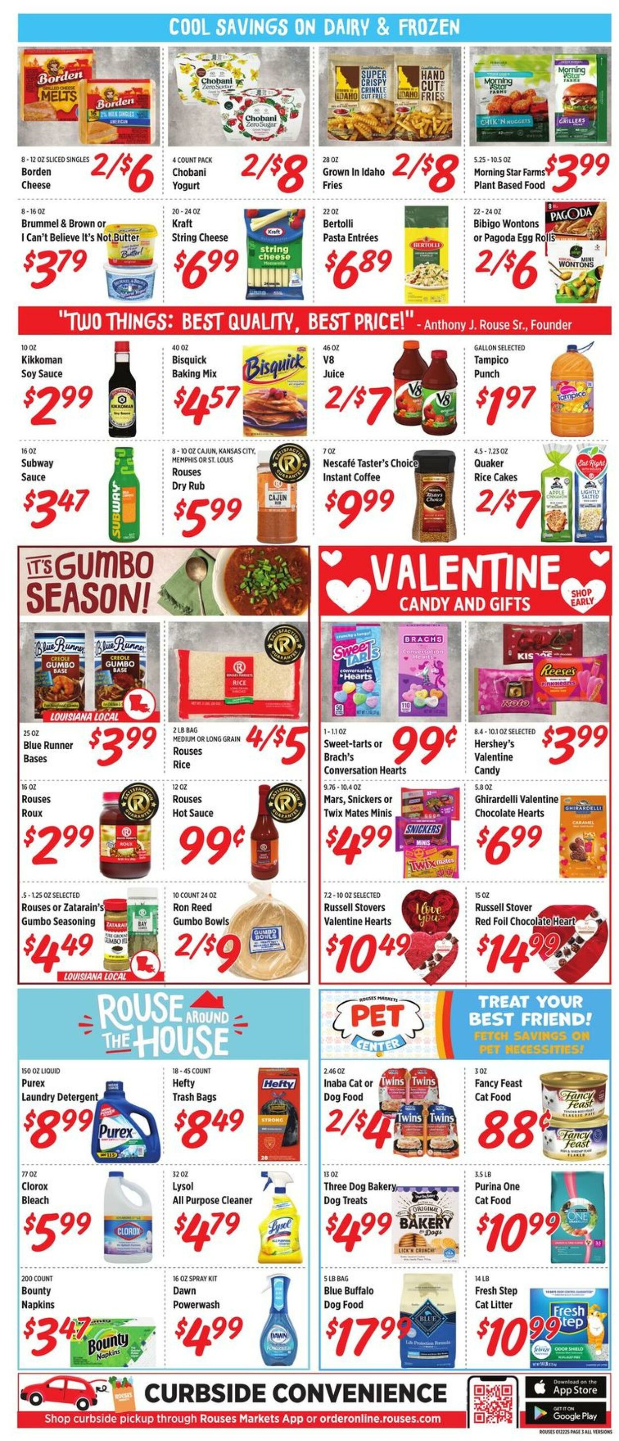 Weekly ad Rouses 01/22/2025 - 01/29/2025