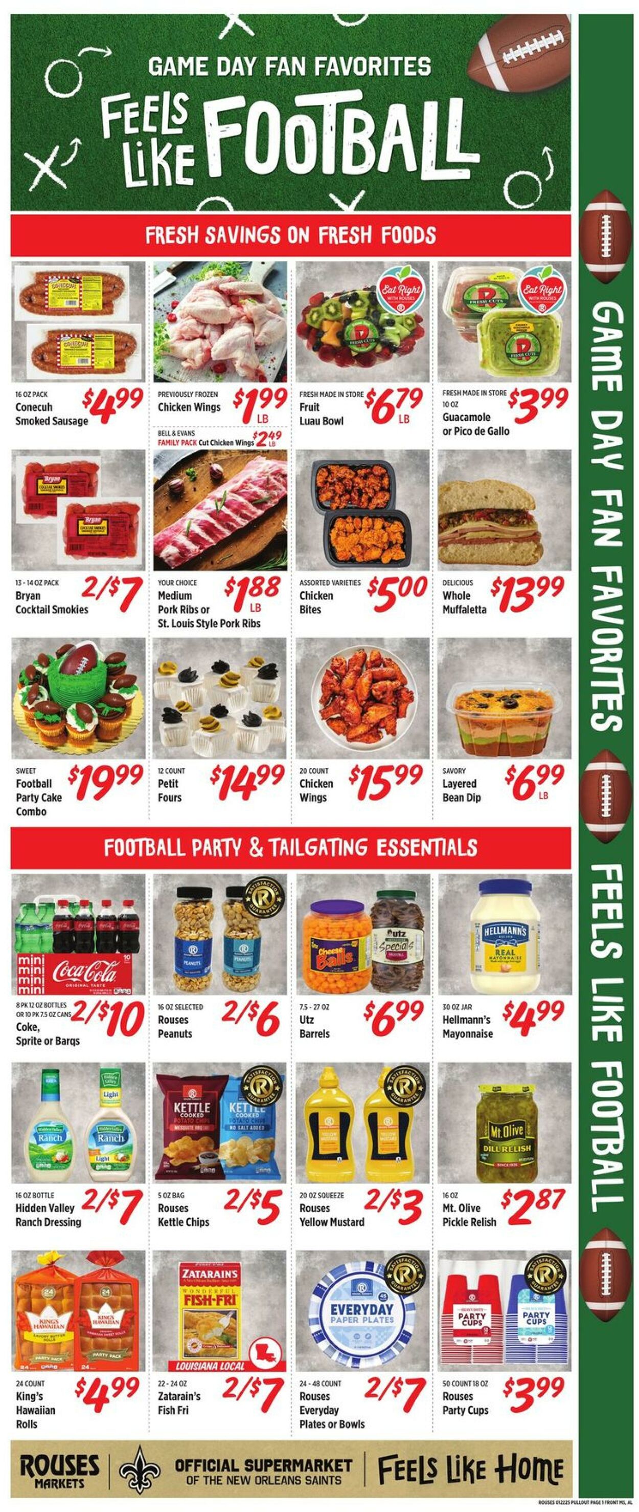 Weekly ad Rouses 01/22/2025 - 01/29/2025