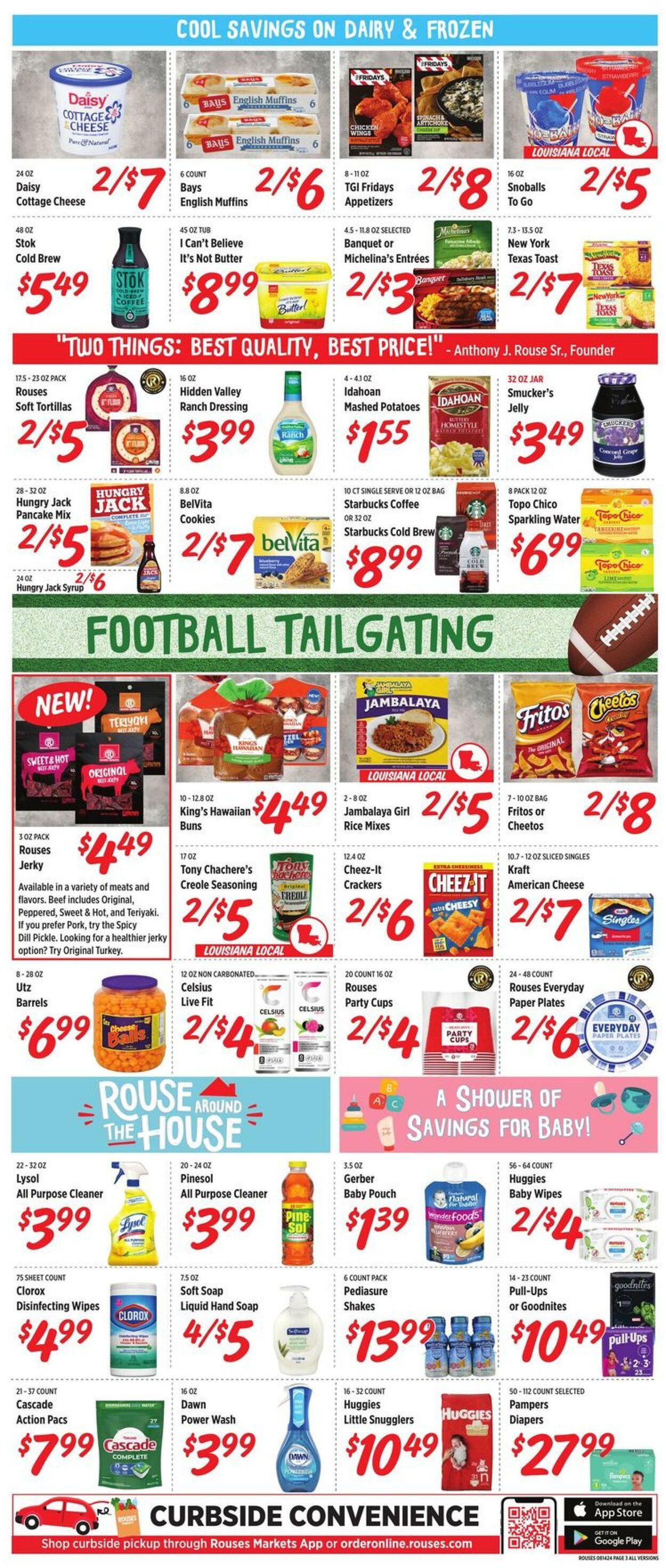 Weekly ad Rouses 08/14/2024 - 08/21/2024