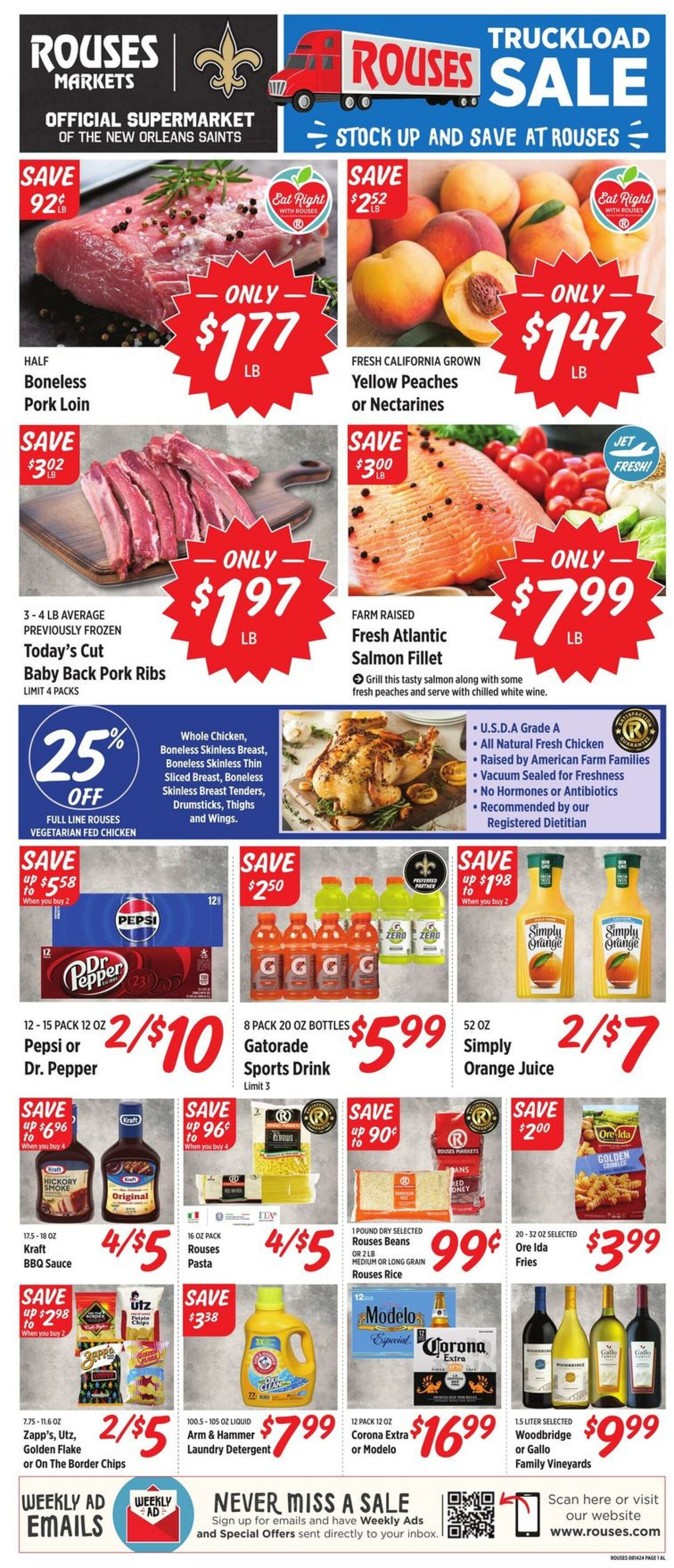 Weekly ad Rouses 08/14/2024 - 08/21/2024