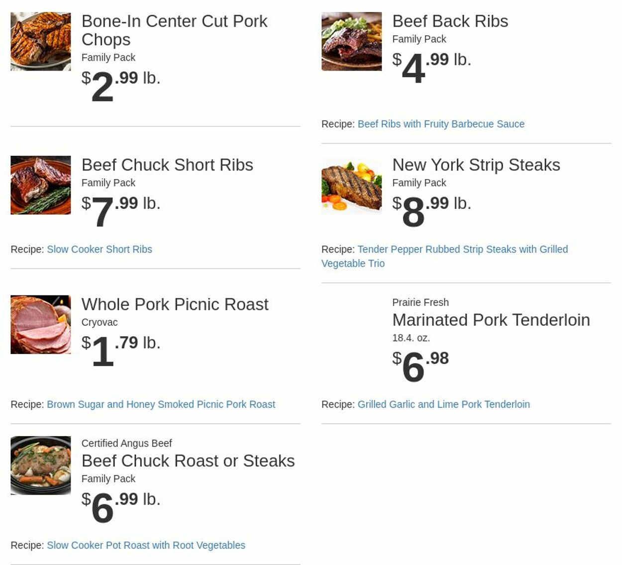 Weekly ad Rowe's IGA Supermarkets 06/25/2025 - 07/01/2025