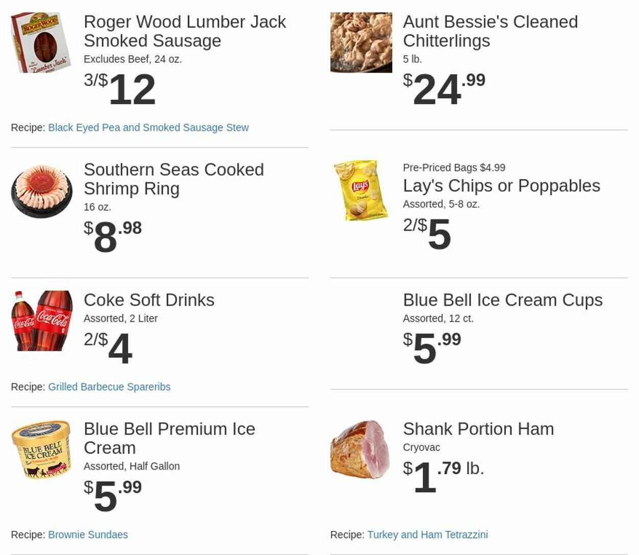 Weekly ad Rowe's IGA Supermarkets 11/19/2025 - 11/25/2025