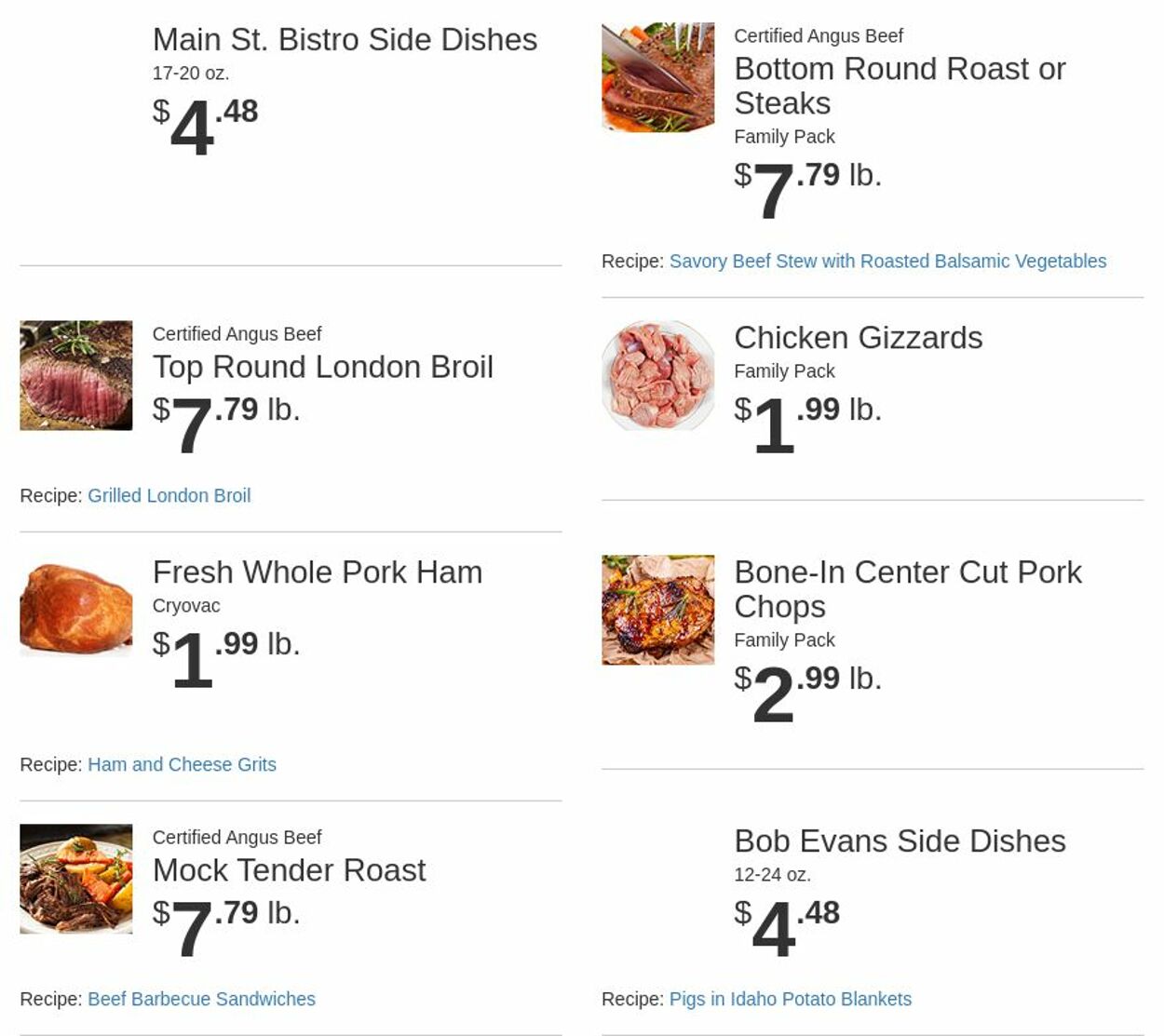 Weekly ad Rowe's IGA Supermarkets 11/19/2025 - 11/25/2025