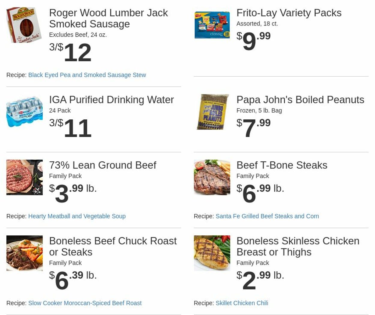 Weekly ad Rowe's IGA Supermarkets 07/17/2024 - 07/23/2024