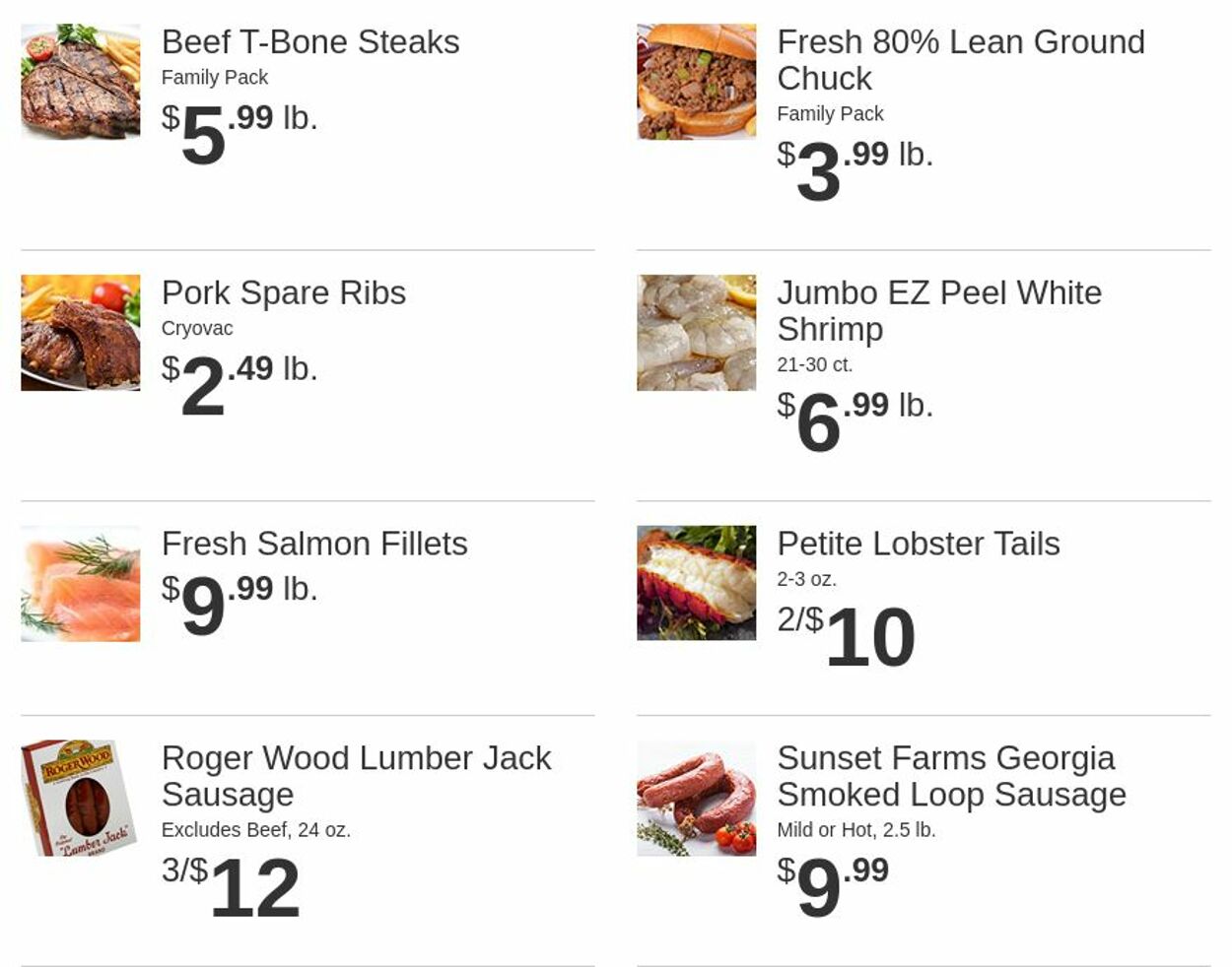 Weekly ad Rowe's IGA Supermarkets 07/02/2025 - 07/08/2025