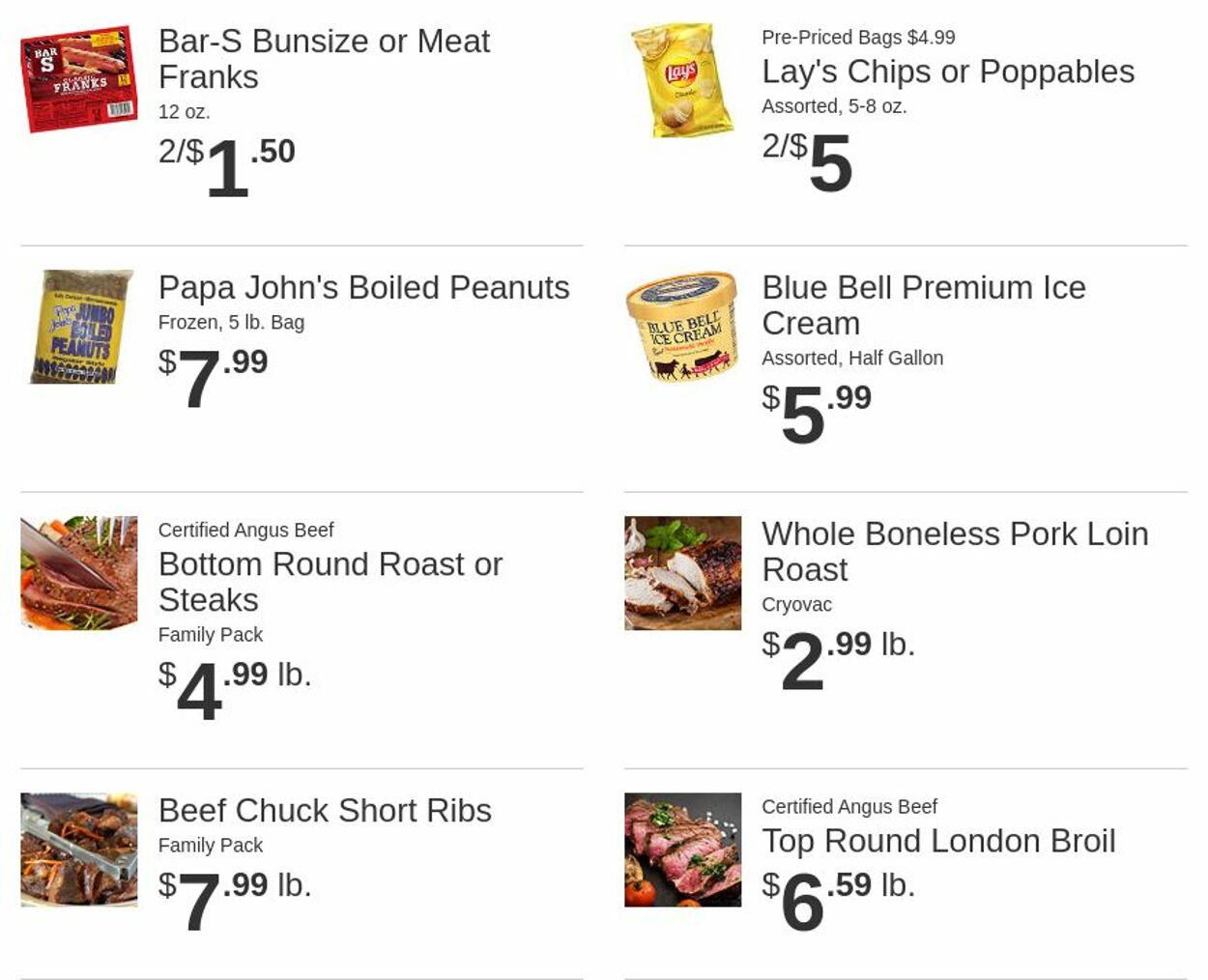 Weekly ad Rowe's IGA Supermarkets 07/02/2025 - 07/08/2025