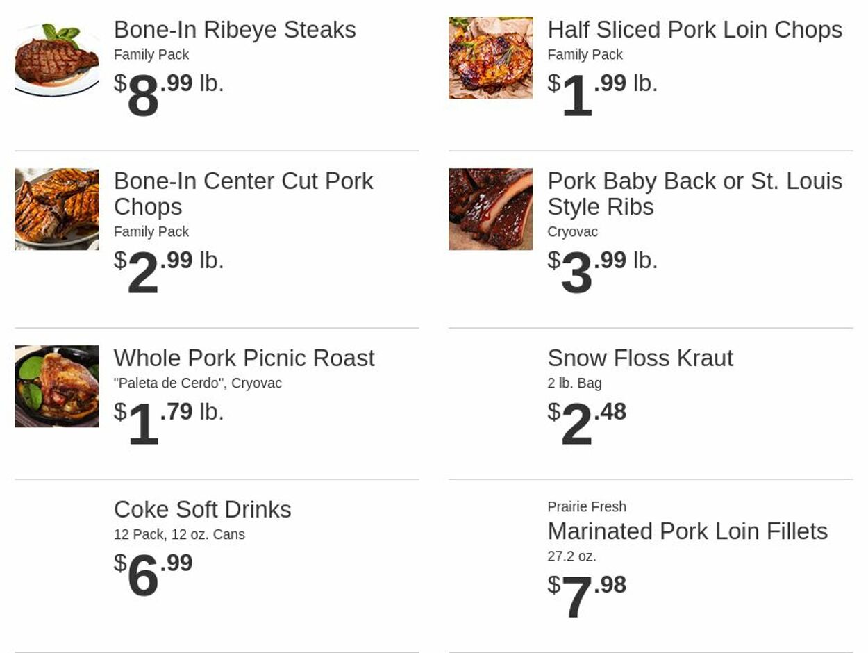 Weekly ad Rowe's IGA Supermarkets 07/02/2025 - 07/08/2025