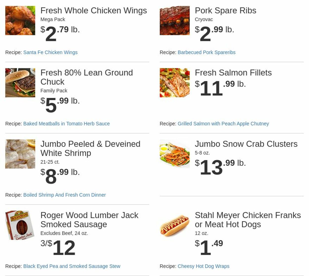 Weekly ad Rowe's IGA Supermarkets 10/29/2025 - 11/04/2025