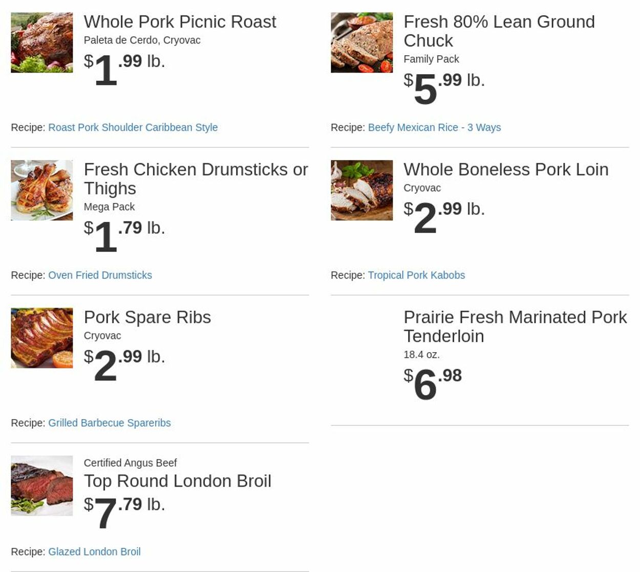 Weekly ad Rowe's IGA Supermarkets 12/10/2025 - 12/16/2025
