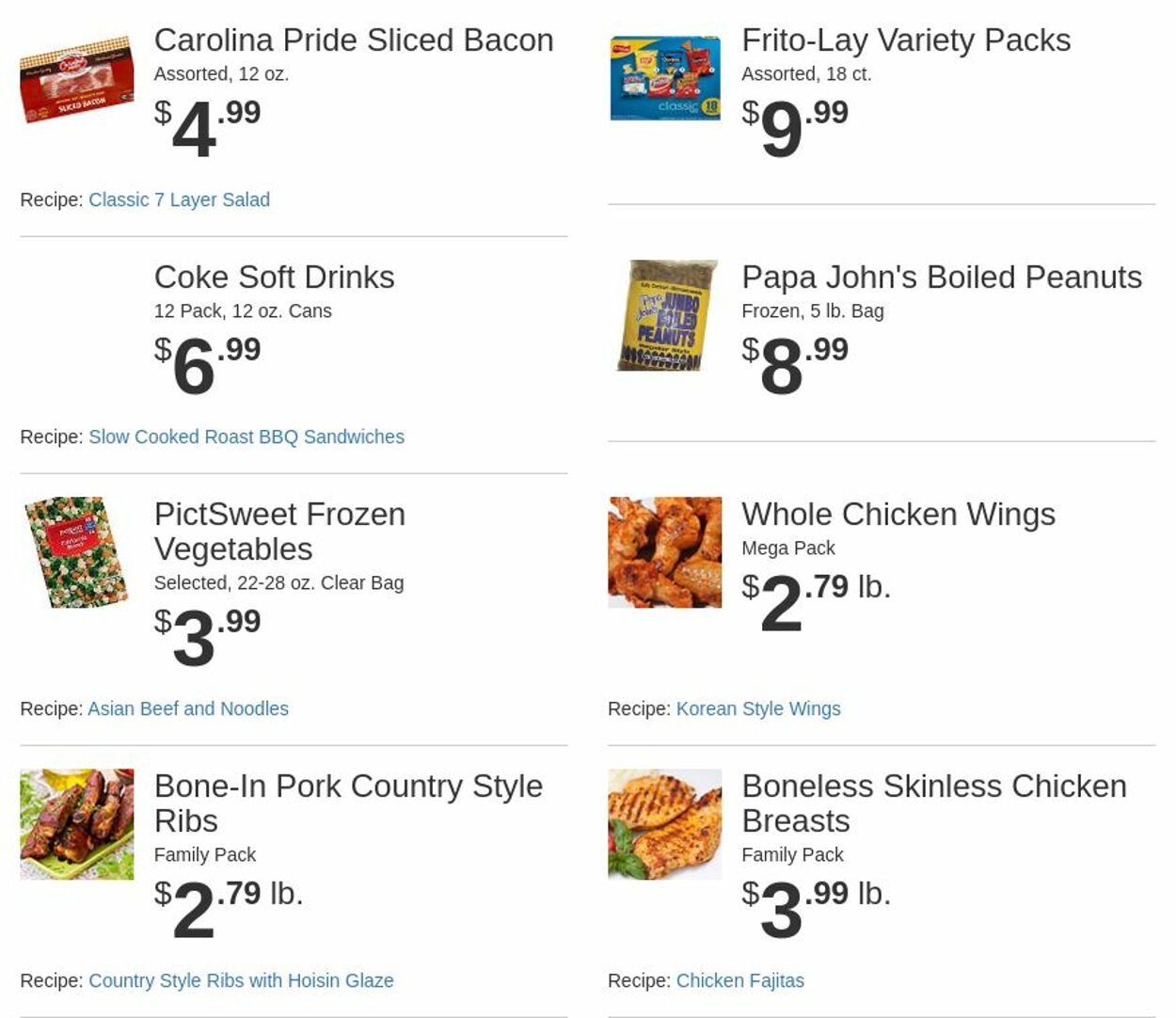 Weekly ad Rowe's IGA Supermarkets 12/10/2025 - 12/16/2025