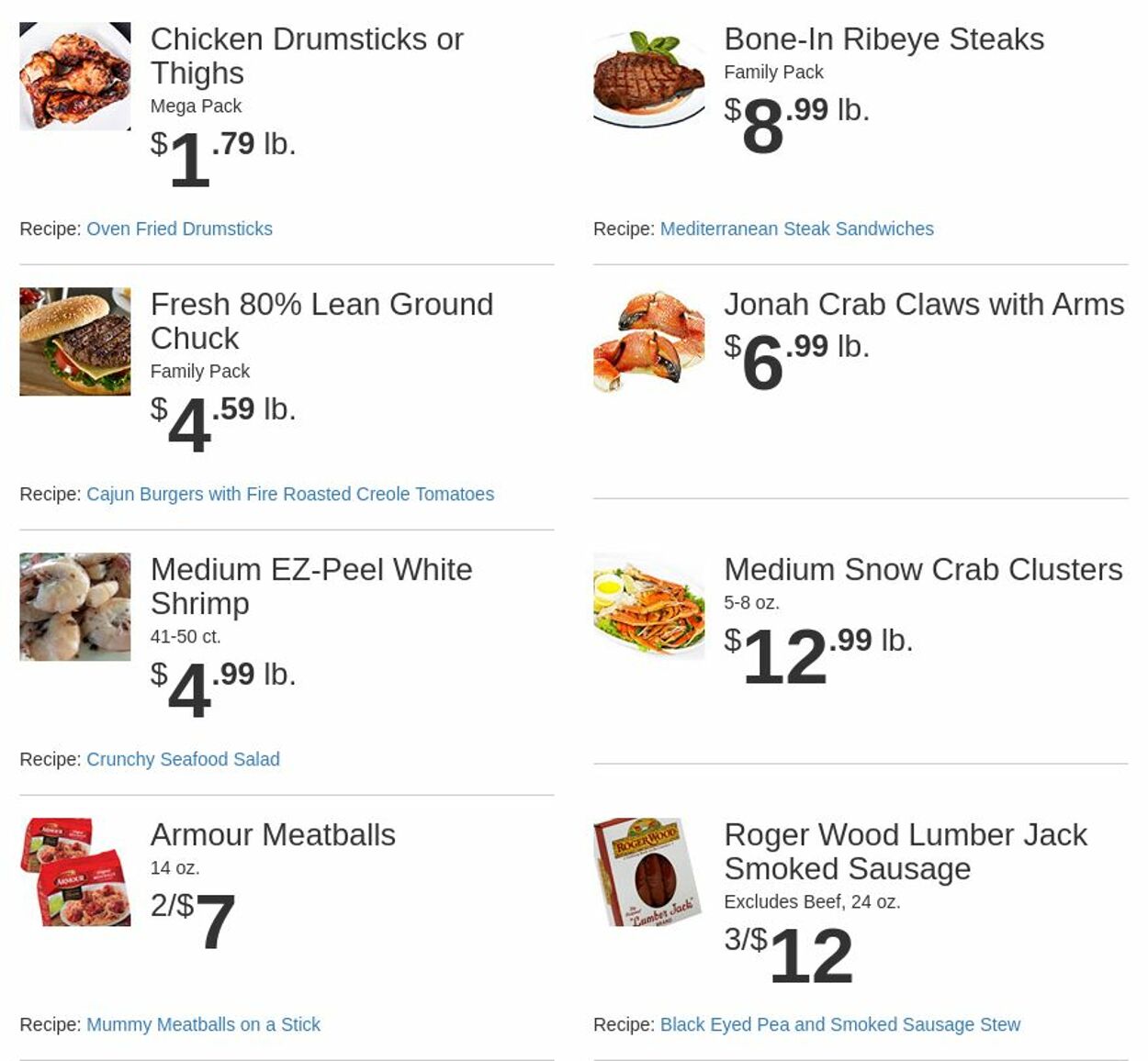 Weekly ad Rowe's IGA Supermarkets 07/09/2025 - 07/15/2025