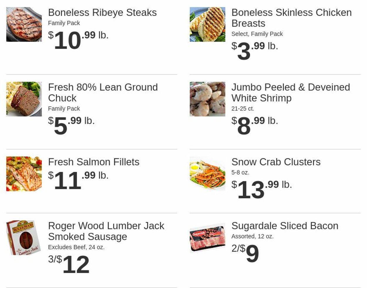 Weekly ad Rowe's IGA Supermarkets 12/03/2025 - 12/09/2025