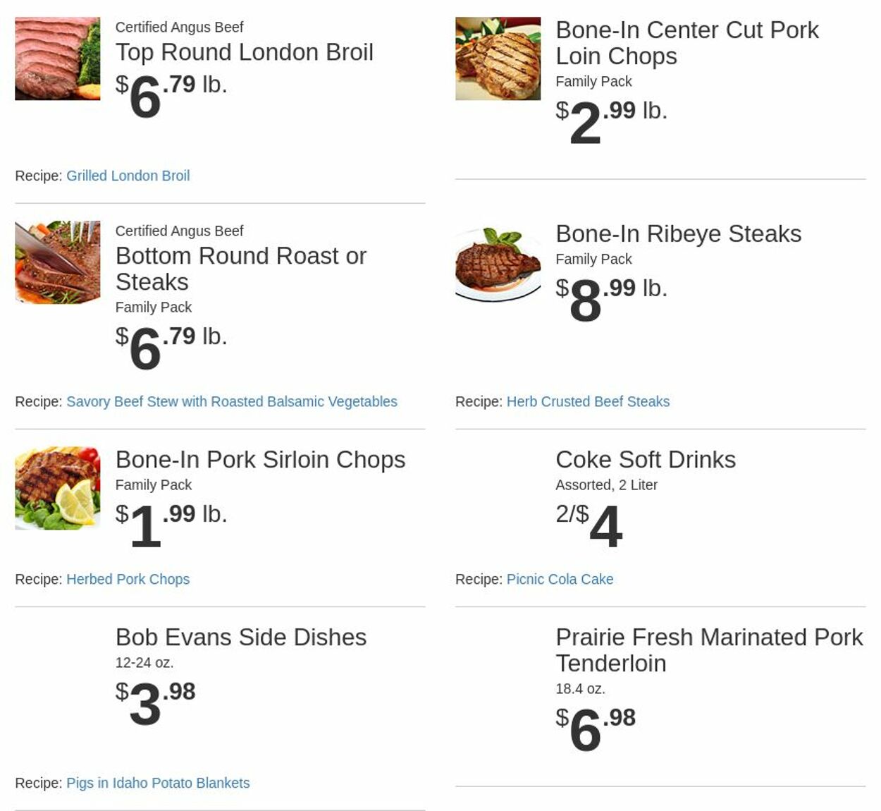 Weekly ad Rowe's IGA Supermarkets 07/16/2025 - 07/22/2025