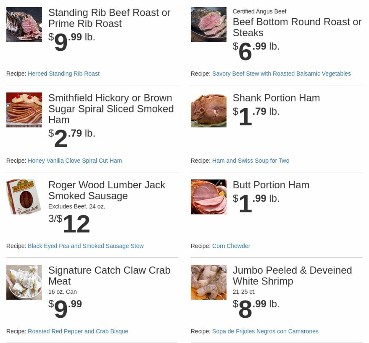 Weekly ad Rowe's IGA Supermarkets 12/17/2025 - 12/23/2025
