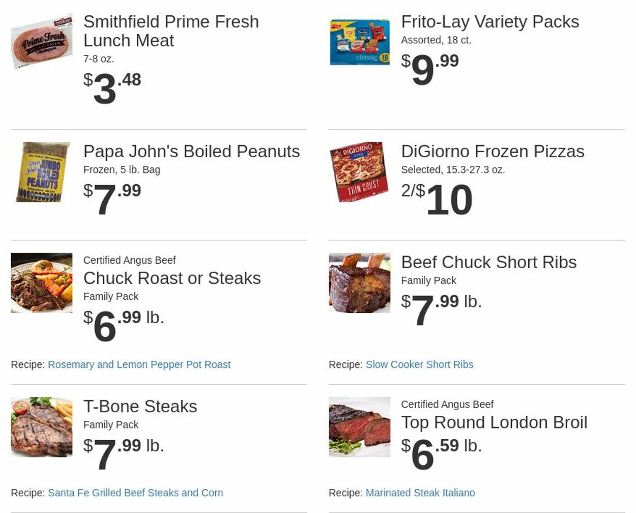 Weekly ad Rowe's IGA Supermarkets 06/04/2025 - 06/10/2025