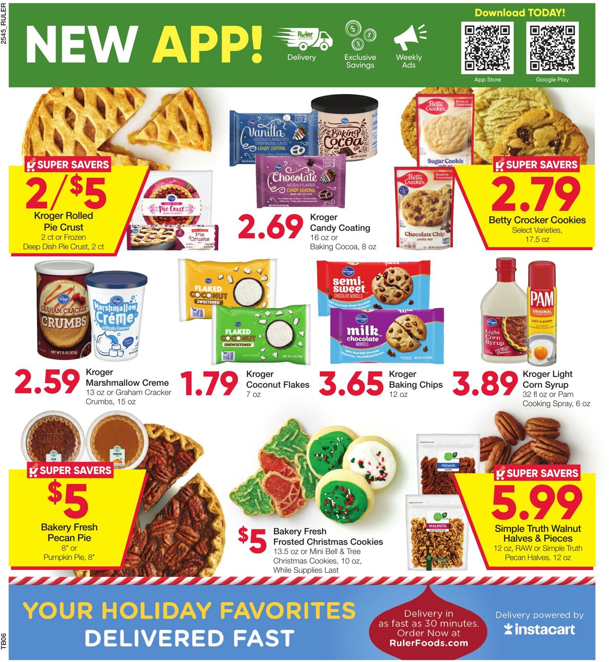 Weekly ad Ruler Foods 12/10/2025 - 12/24/2025